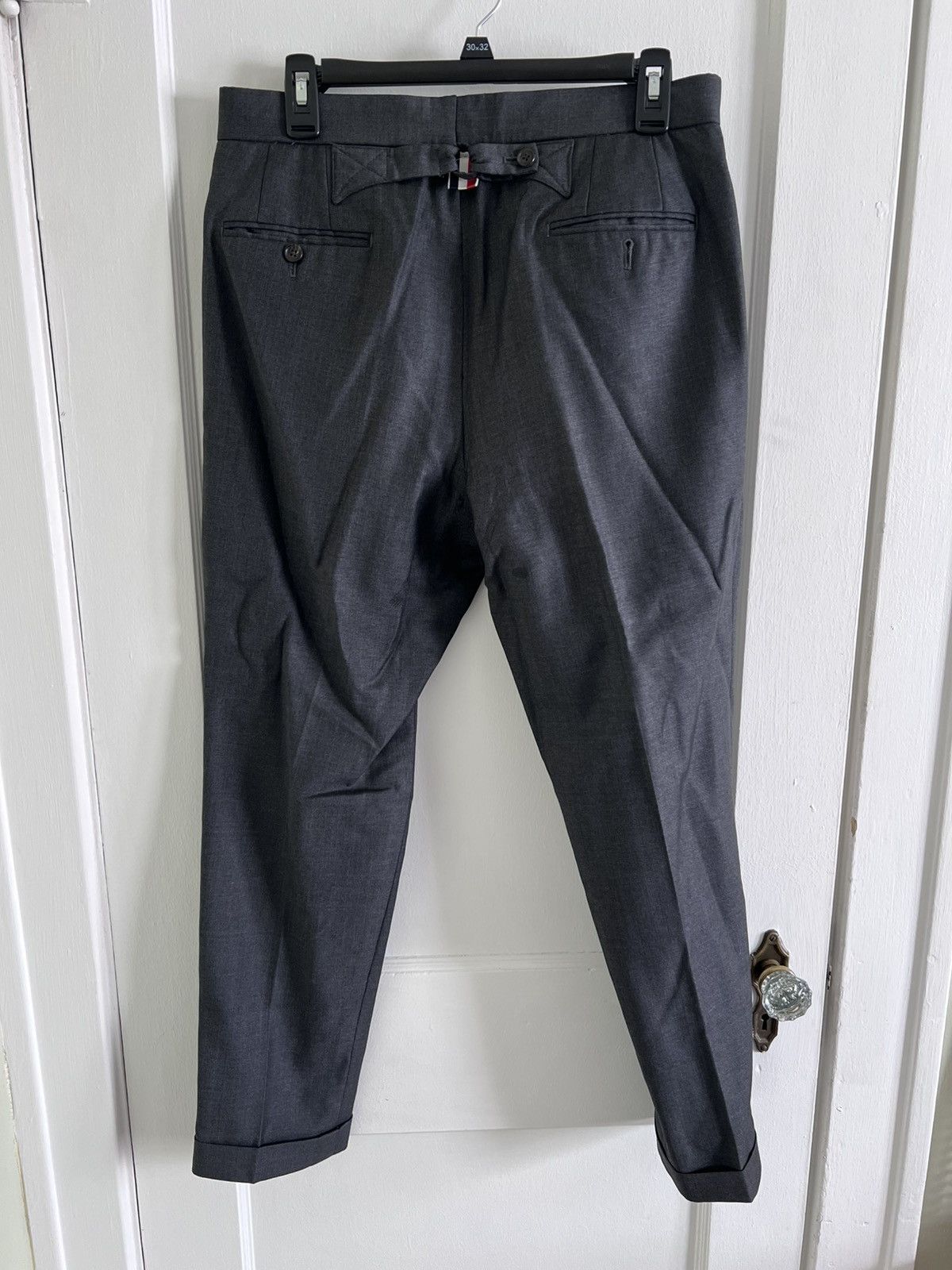 Thom Browne Gray Thom Browne Pants Size 38R - 2 Thumbnail