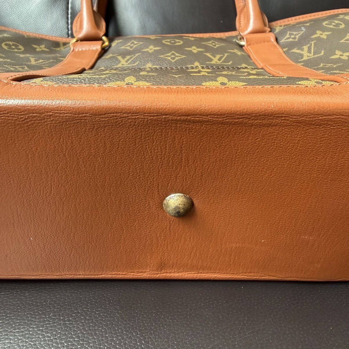 Louis Vuitton Louis Vuitton - Archive Monogram Sac Weekend PM Tote Bag Size ONE SIZE - 11 Thumbnail