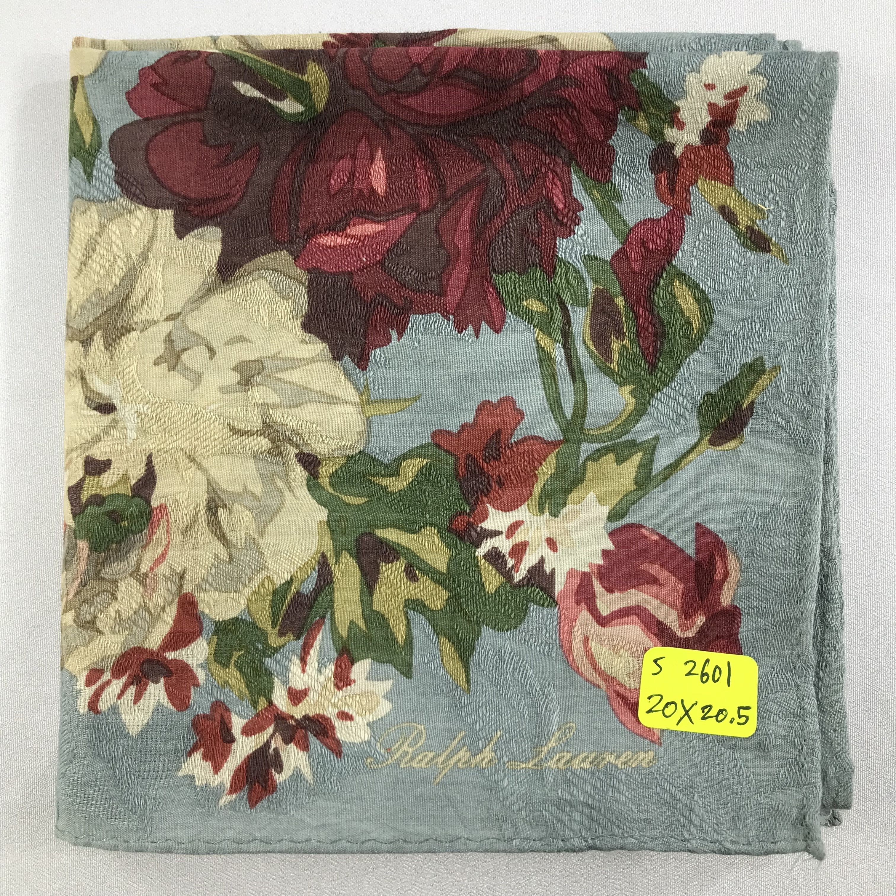 Ralph Lauren × Vintage Ralph Lauren Bandana / Handkerchief / Neckerchief - S2601 Size ONE SIZE - 5 Thumbnail