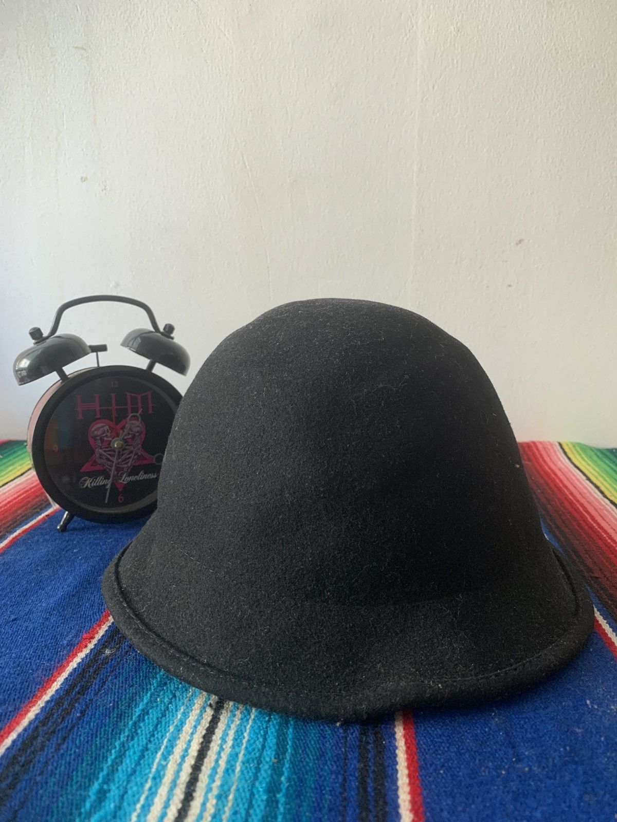 Stussy Vintage Stussy Headgear All BLACK Fedora Hat Size ONE SIZE - 1 Thumbnail