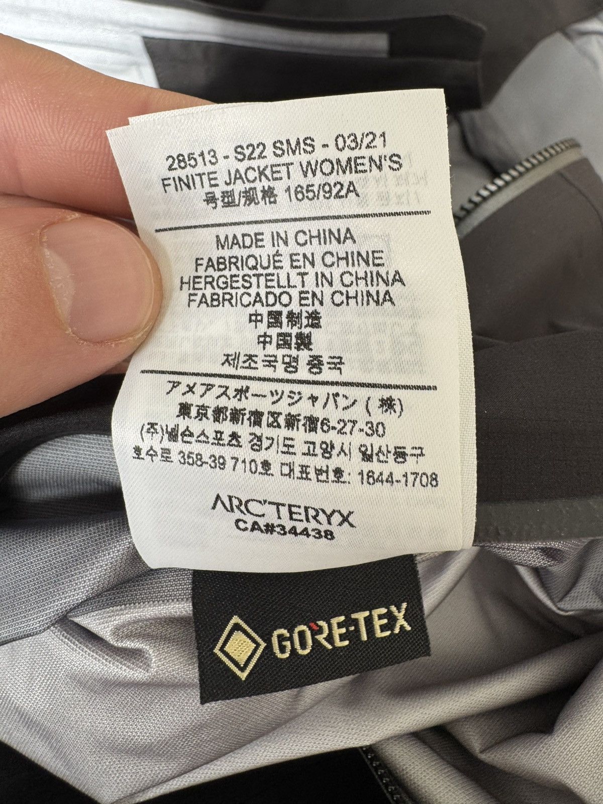 Arc'teryx NWT Arc’teryx Veilance Women’s Finite Goretex Overcoat Size ONE SIZE - 8 Thumbnail