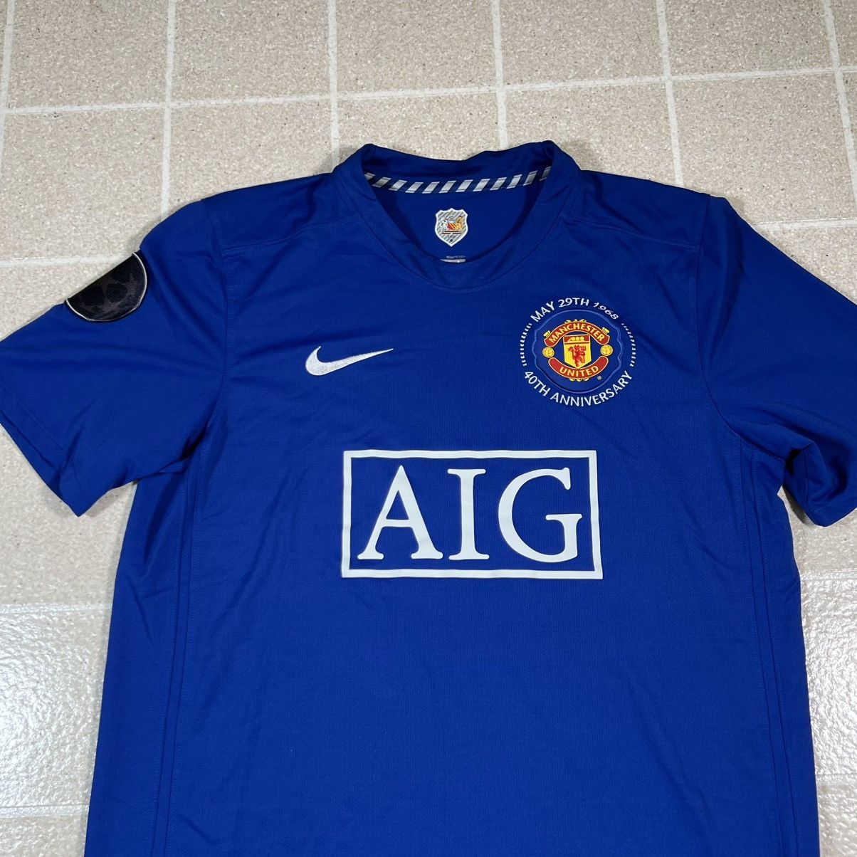 Nike Nike 08 Manchester United Rooney 10 Football Jersey Soccer Size US L / EU 52-54 / 3 - 2 Thumbnail