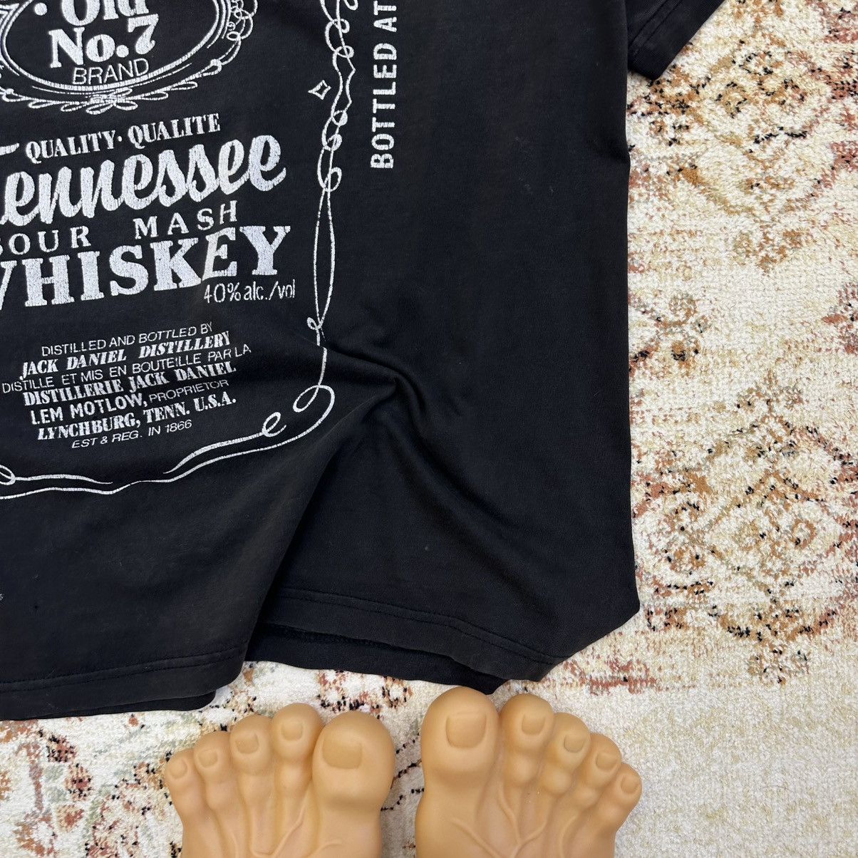 Vintage Vintage Adult Jack Daniel’s T-shirts Zip Crazy Fit Trashed Size US L / EU 52-54 / 3 - 4 Thumbnail