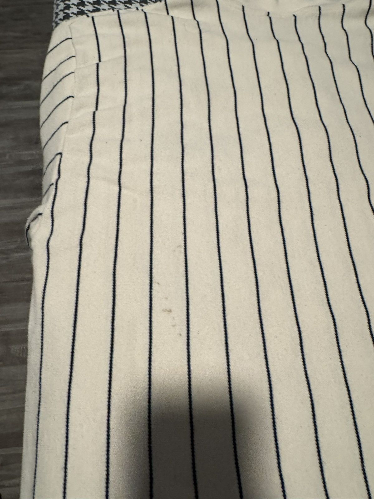 Vintage vintage atlanta braves pinstripe henley shirt Size US L / EU 52-54 / 3 - 4 Thumbnail