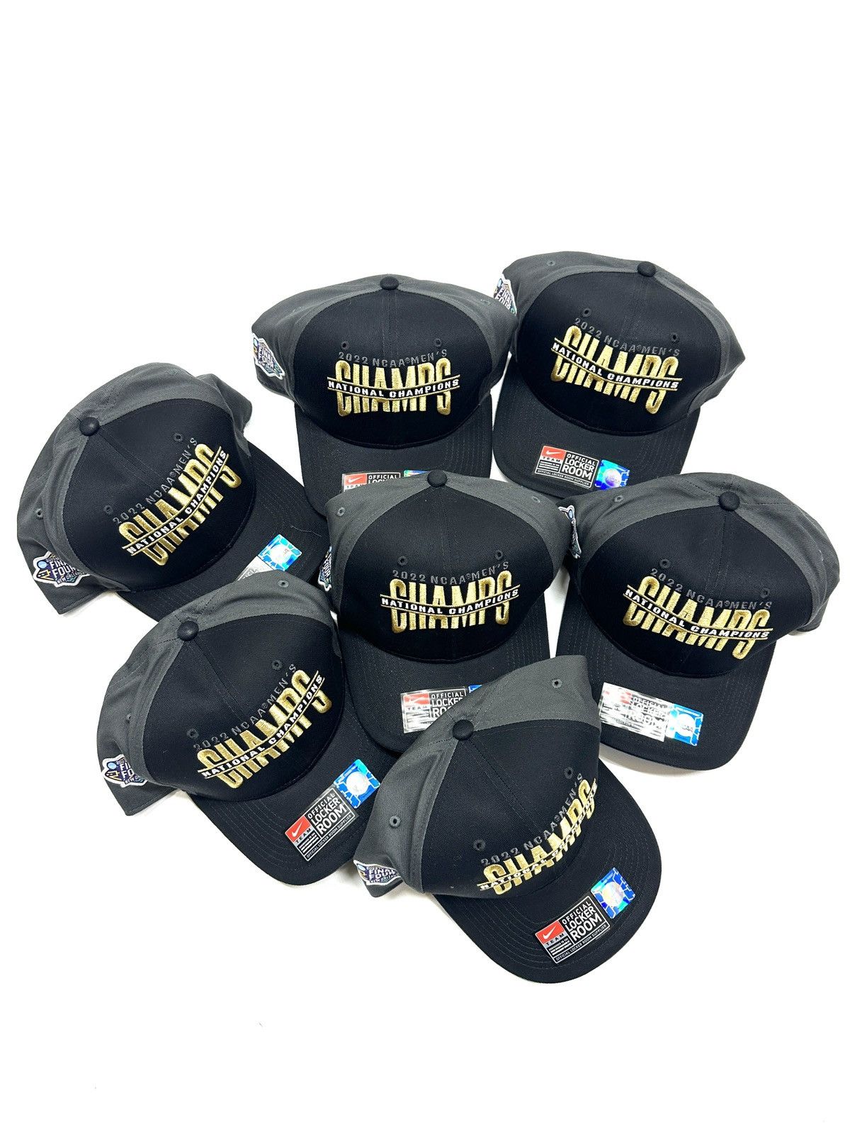 Nike Nike 7x Pack Cap NCAA Final Four New Orleans Champs 2022 Size ONE SIZE - 1 Thumbnail