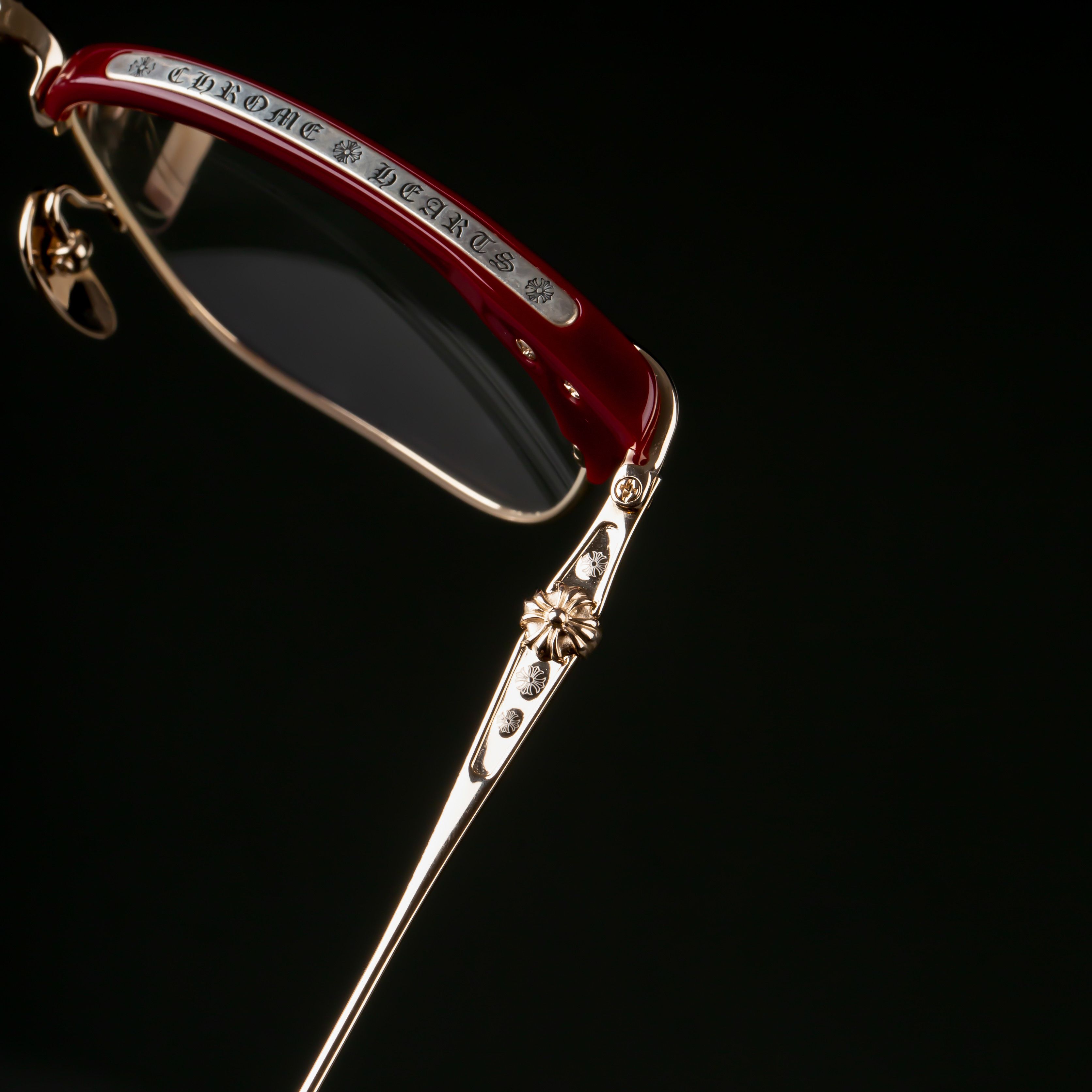 Chrome Hearts CHROME HEARTS SLUNTRADICTION (54) BORDELLO/ GP GLASSES Size ONE SIZE - 3 Thumbnail