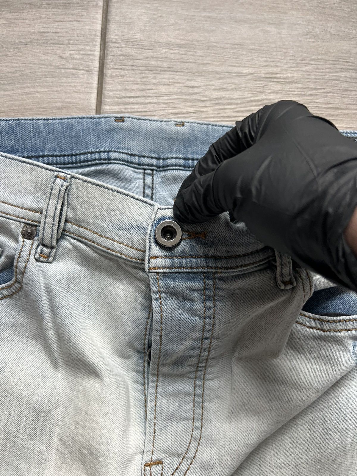 Diesel DIESEL PANTS REGULAR Light Blue Denim Pants RRP 350$ Y2K Size US 33 - 7 Thumbnail
