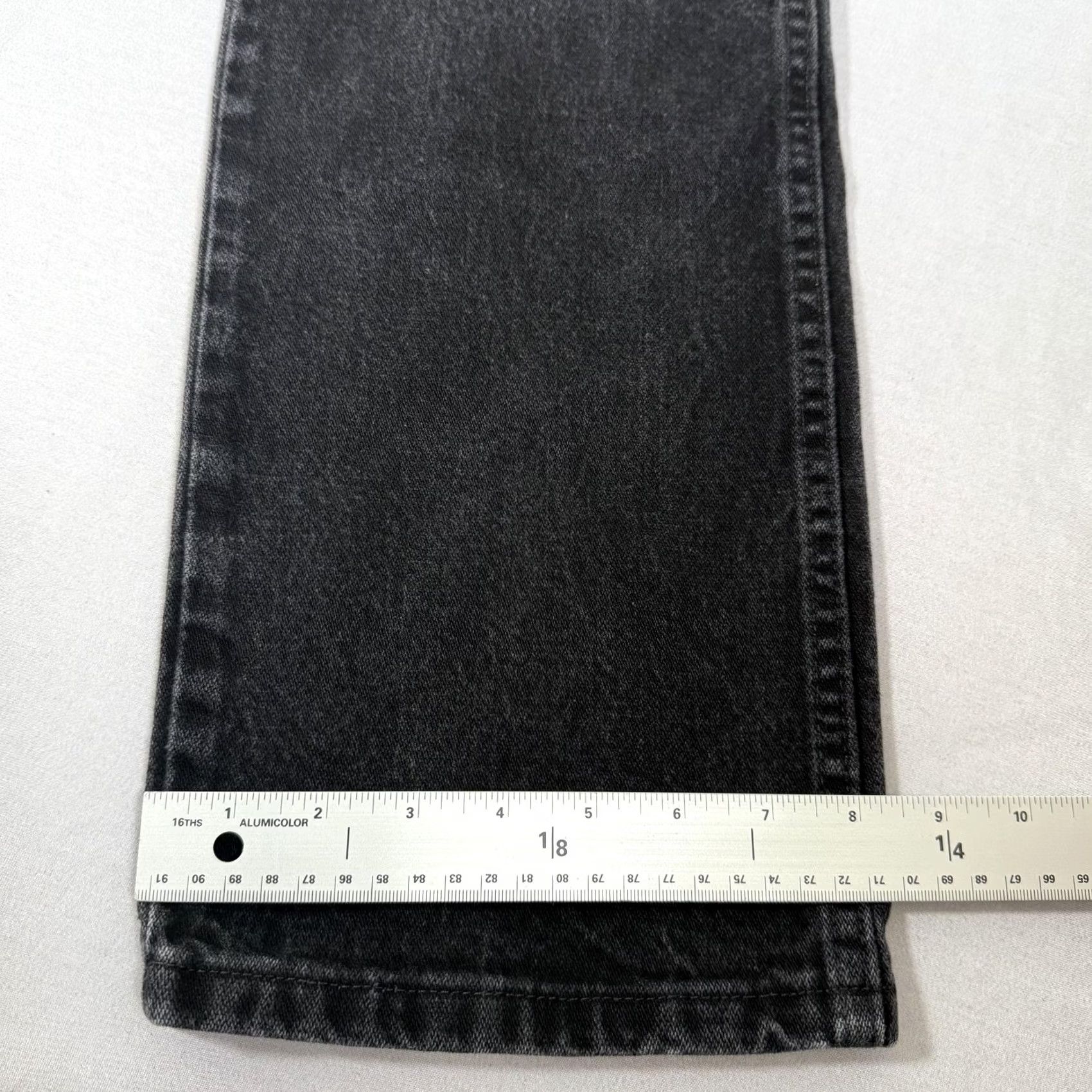 Wrangler Wrangler Jeans Men 34x30 Black 13MWZ Straight Fit Denim Pants Western Cowboy Cut Cotton Regular Front Pockets Mens Size US 34 / EU 50 - 6 Thumbnail