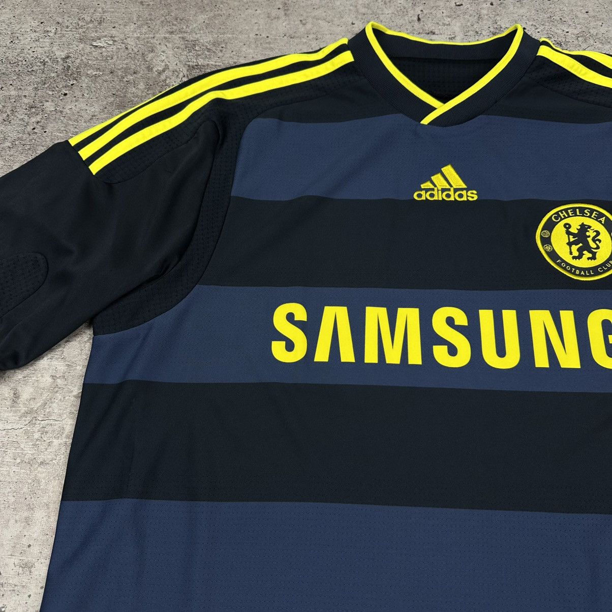 Adidas 2009/10 Adidas Chelsea FC Away Soccer Jersey Size US L / EU 52-54 / 3 - 6 Thumbnail