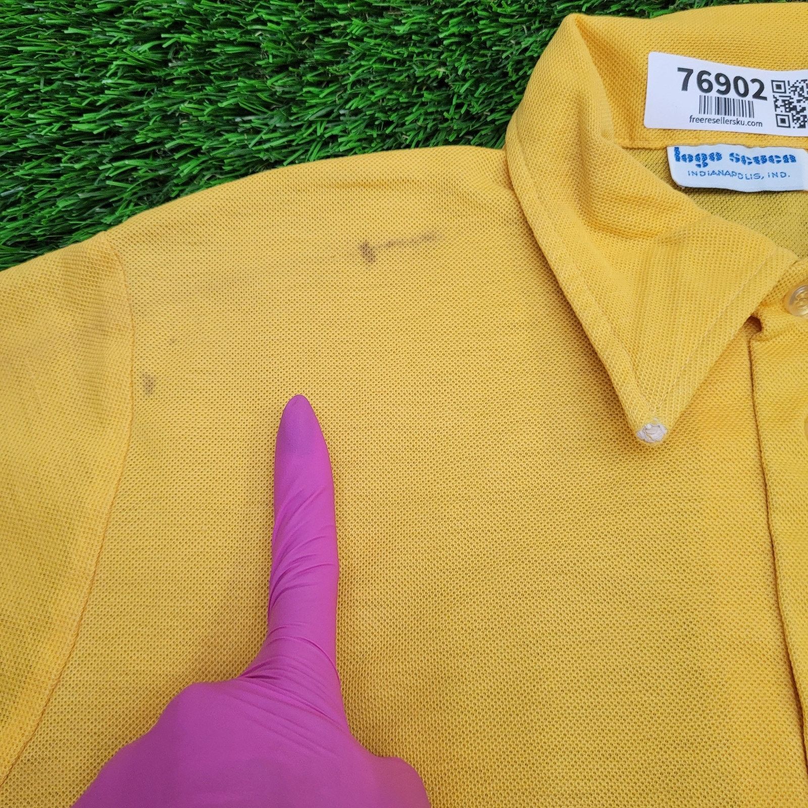 Logo 7 VTG 80s Pittsburgh Steelers Logo 7 Polo Shirt M/L 21x25 USA Size US M / EU 48-50 / 2 - 6 Thumbnail