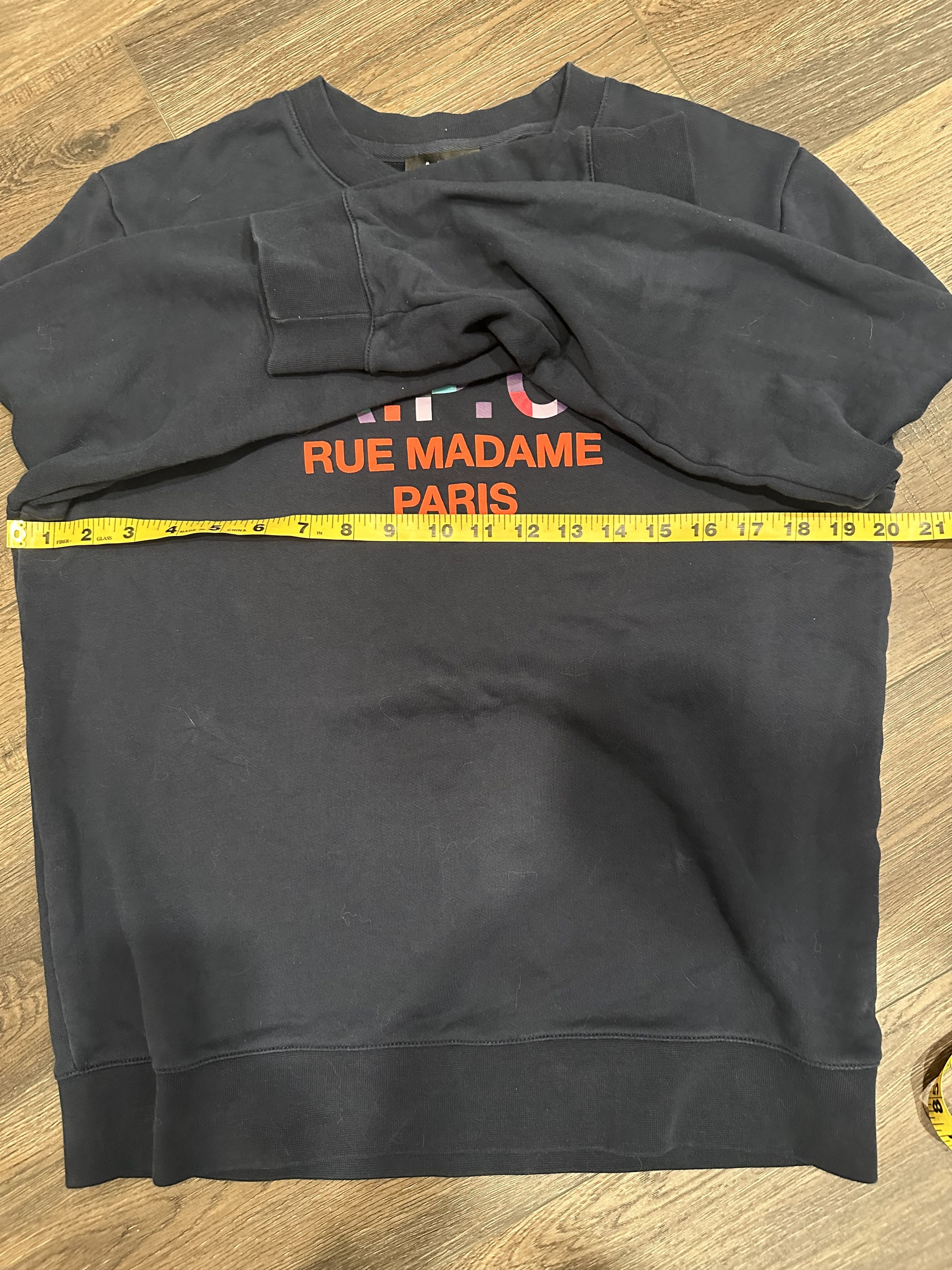 A.P.C. APC Achille sweatshirt Size US S / EU 44-46 / 1 - 2 Thumbnail