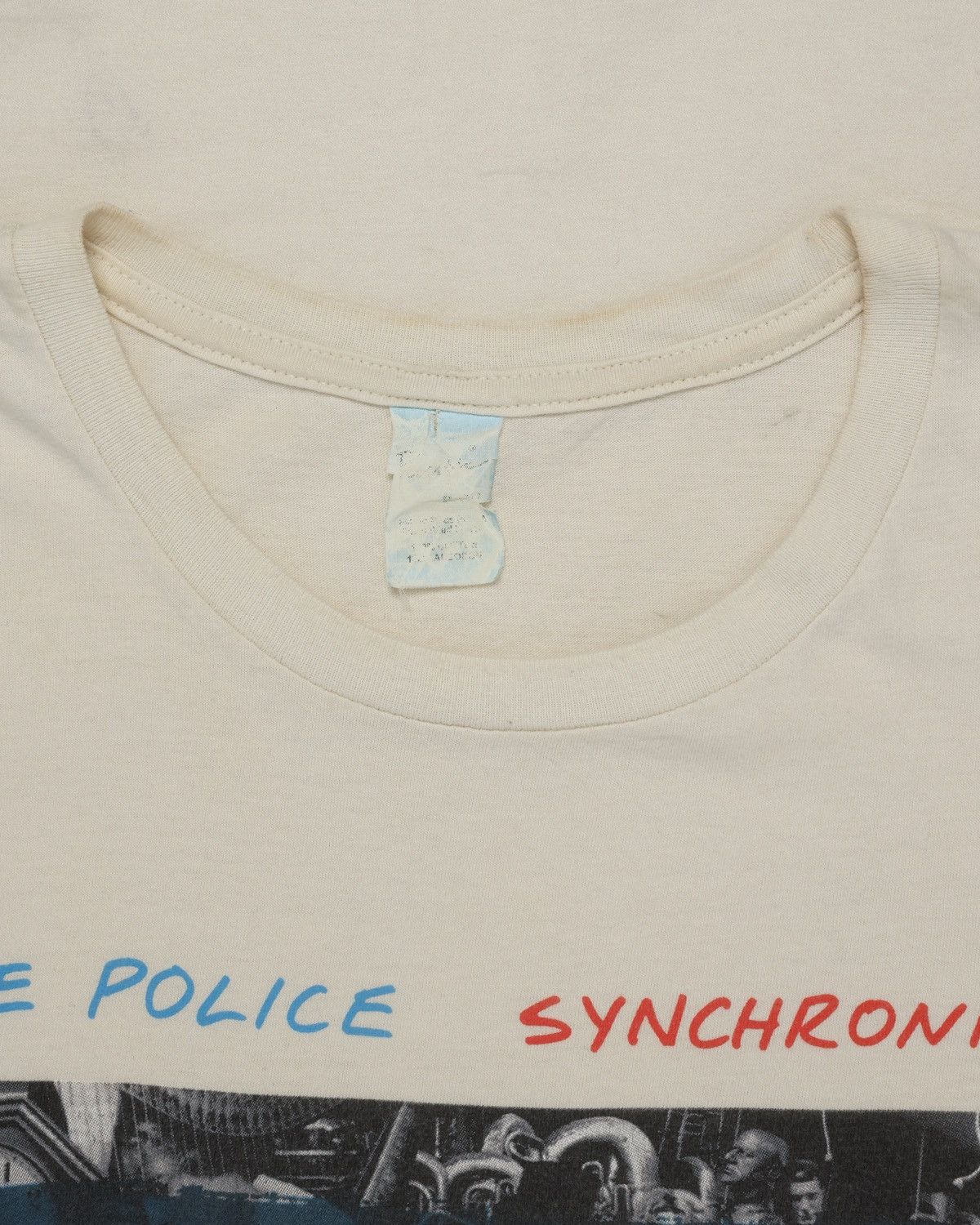 Band Tees The Police Synchronicity Graphic T-Shirt Size US S / EU 44-46 / 1 - 2 Thumbnail