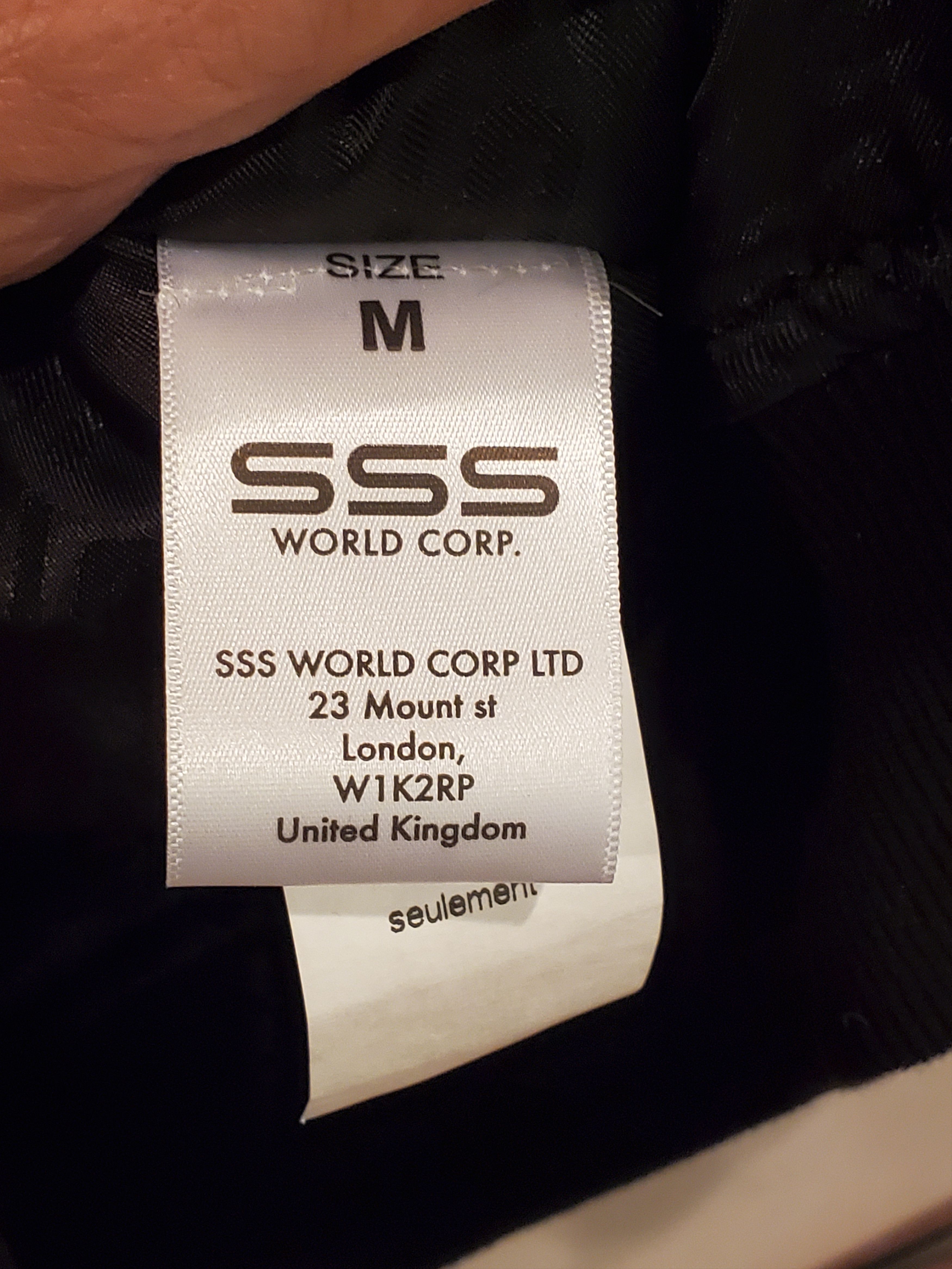 SSS World Corp Embroidered Eagle Bomber Jacket Size US M / EU 48-50 / 2 - 6 Thumbnail