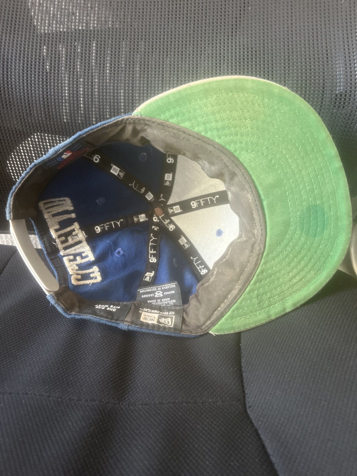 MLB × New Era New Era 9Fifty MLB Cleveland Indians Snapback Size ONE SIZE - 11 Thumbnail