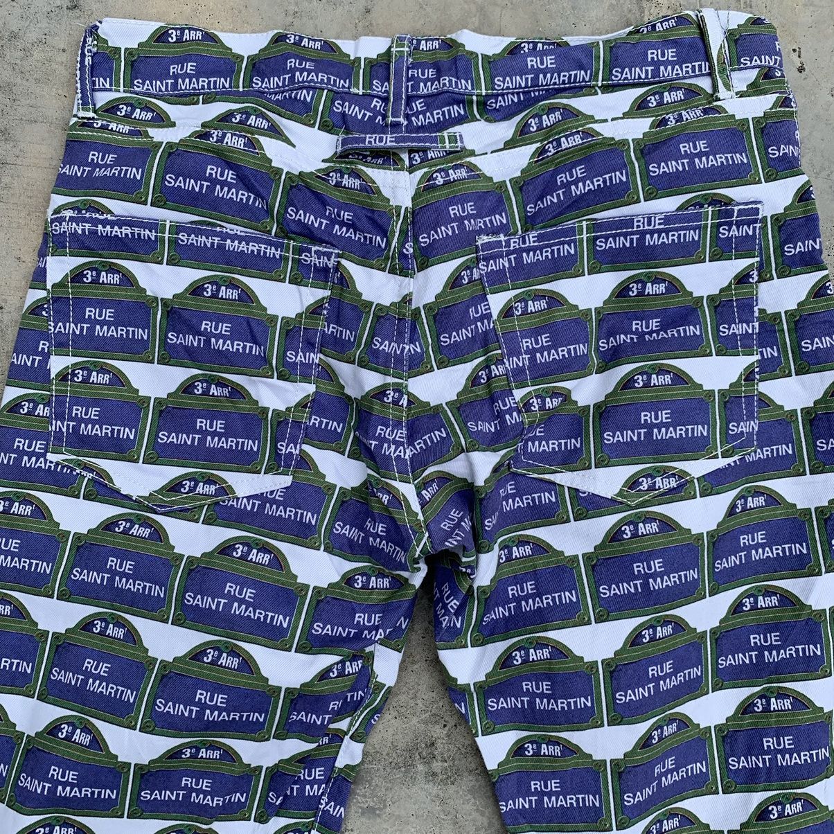 Designer × Jean Paul Gaultier JEAN PAUL GAULTIER Rue Saint Martin Print Size US 31 - 9 Thumbnail