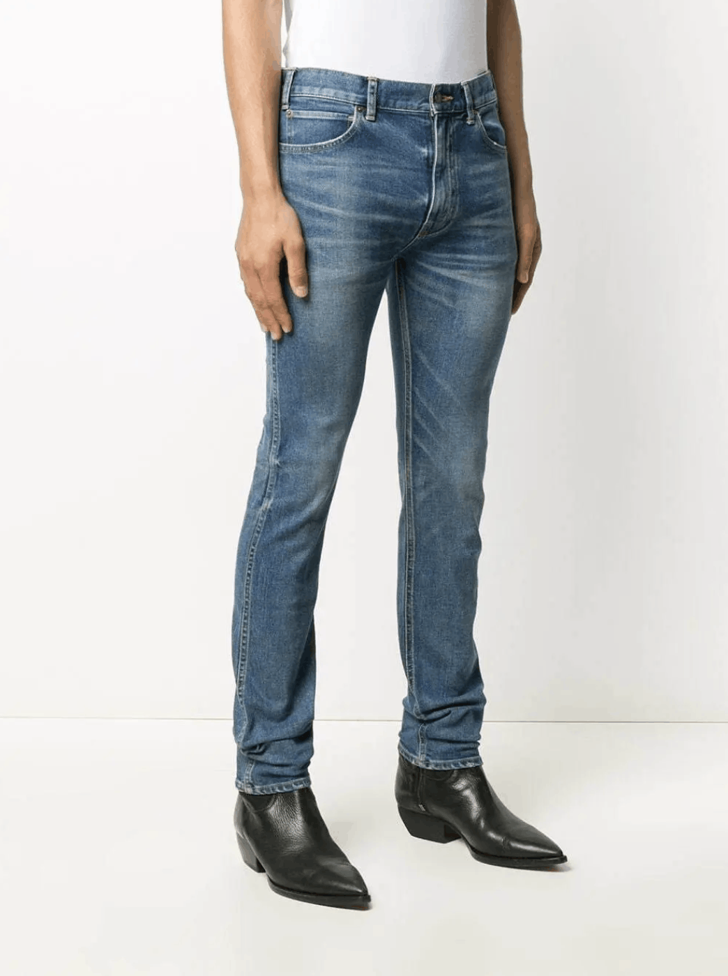 Celine Union Wash Skinny Jeans Size US 31 - 1 Thumbnail