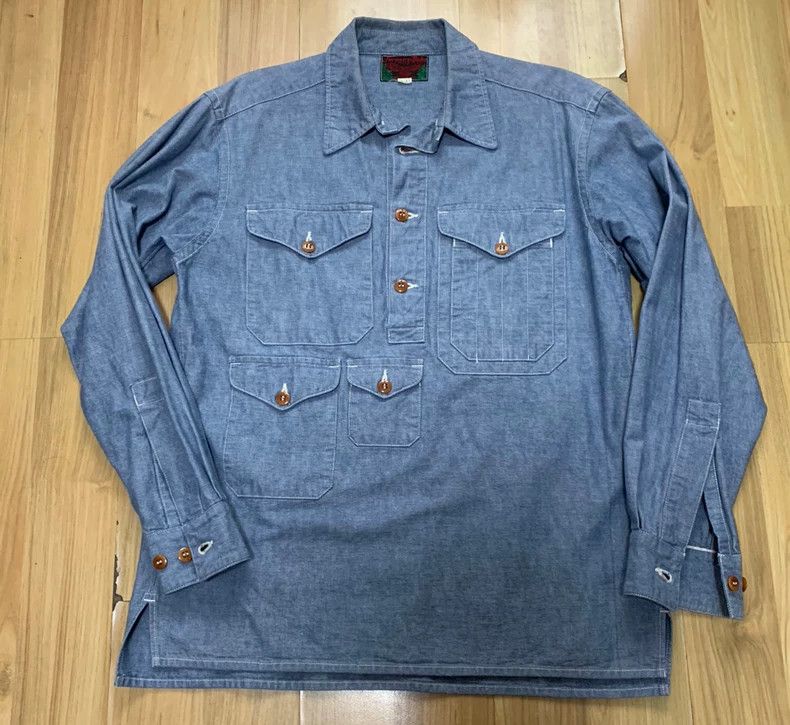 Freewheelers Freewheelers size 15 Multi-pocket big lake hunting shirt Size US S / EU 44-46 / 1 - 1 Thumbnail