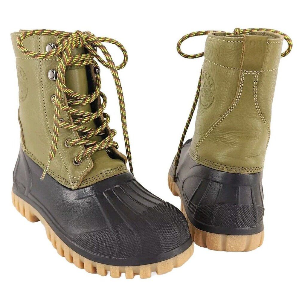 Diemme Diemme Leather Anatra Boots 36 6 Womens Olive Green New Size US 6 / IT 36 - 2 Thumbnail