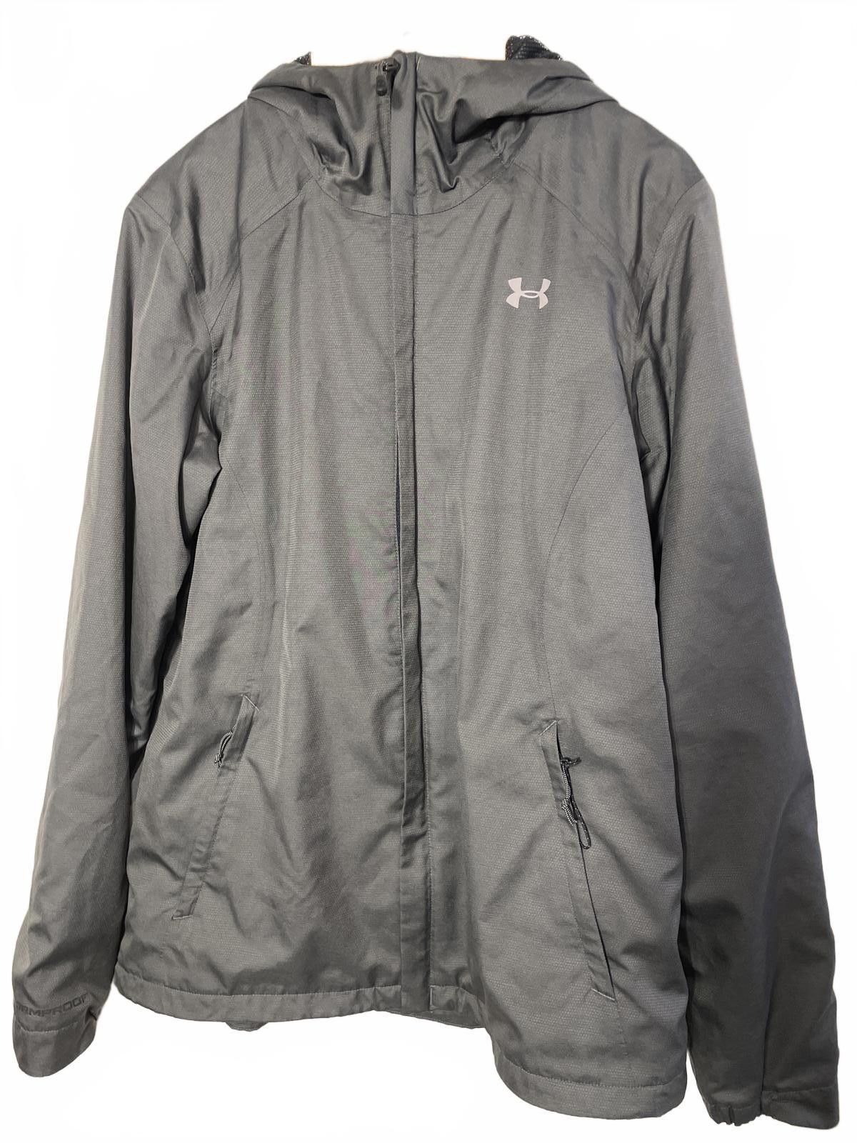 Under Armour Under Armour Windbreaker Jacket Women's Sz Small Gray Sporty Size S / US 4 / IT 40 - 8 Thumbnail