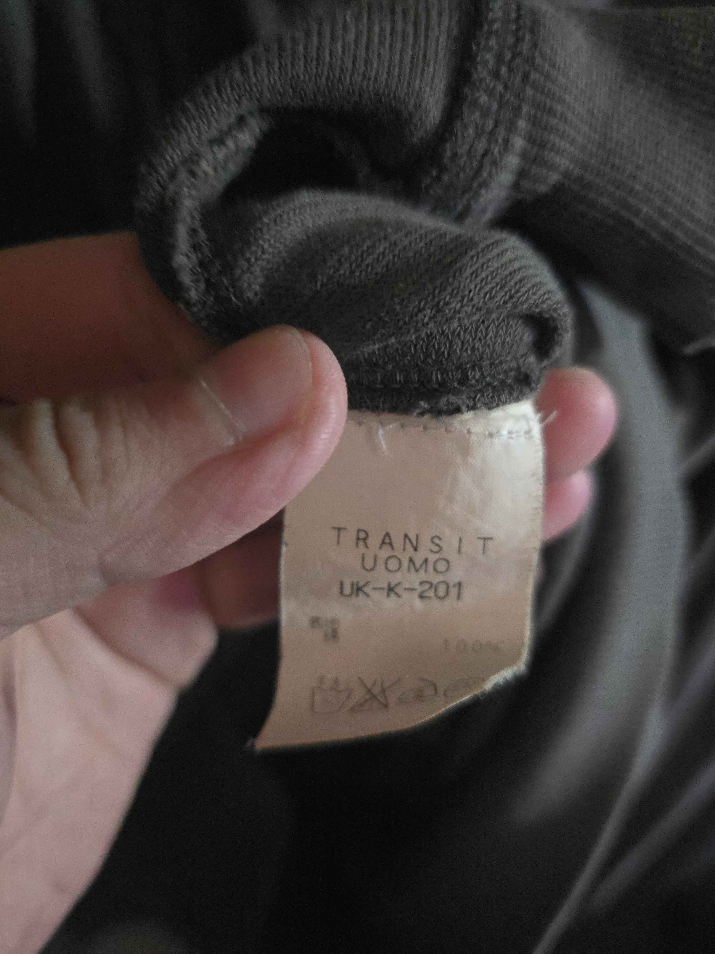 Transit Uomo Transit Dual Zip Cardigan Hoodie sweater Size US M / EU 48-50 / 2 - 5 Thumbnail
