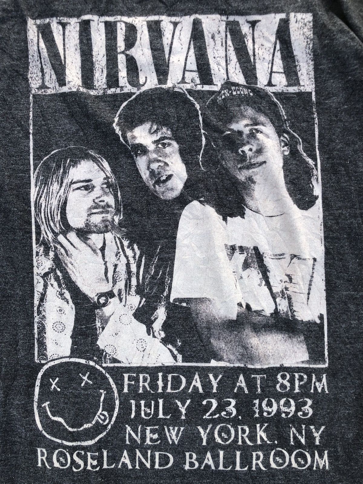 Band Tees × Nirvana × Vintage Vintage Y2K NIRVANA Roseland Ballroom Graphic Tee Size US L / EU 52-54 / 3 - 6 Thumbnail