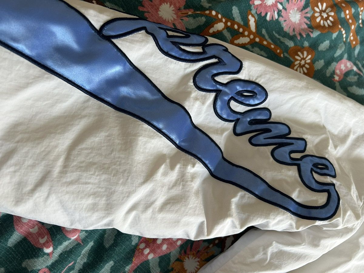 Supreme Supreme Sleeve Script Sideline Jacket 'White' Size US S / EU 44-46 / 1 - 2 Thumbnail