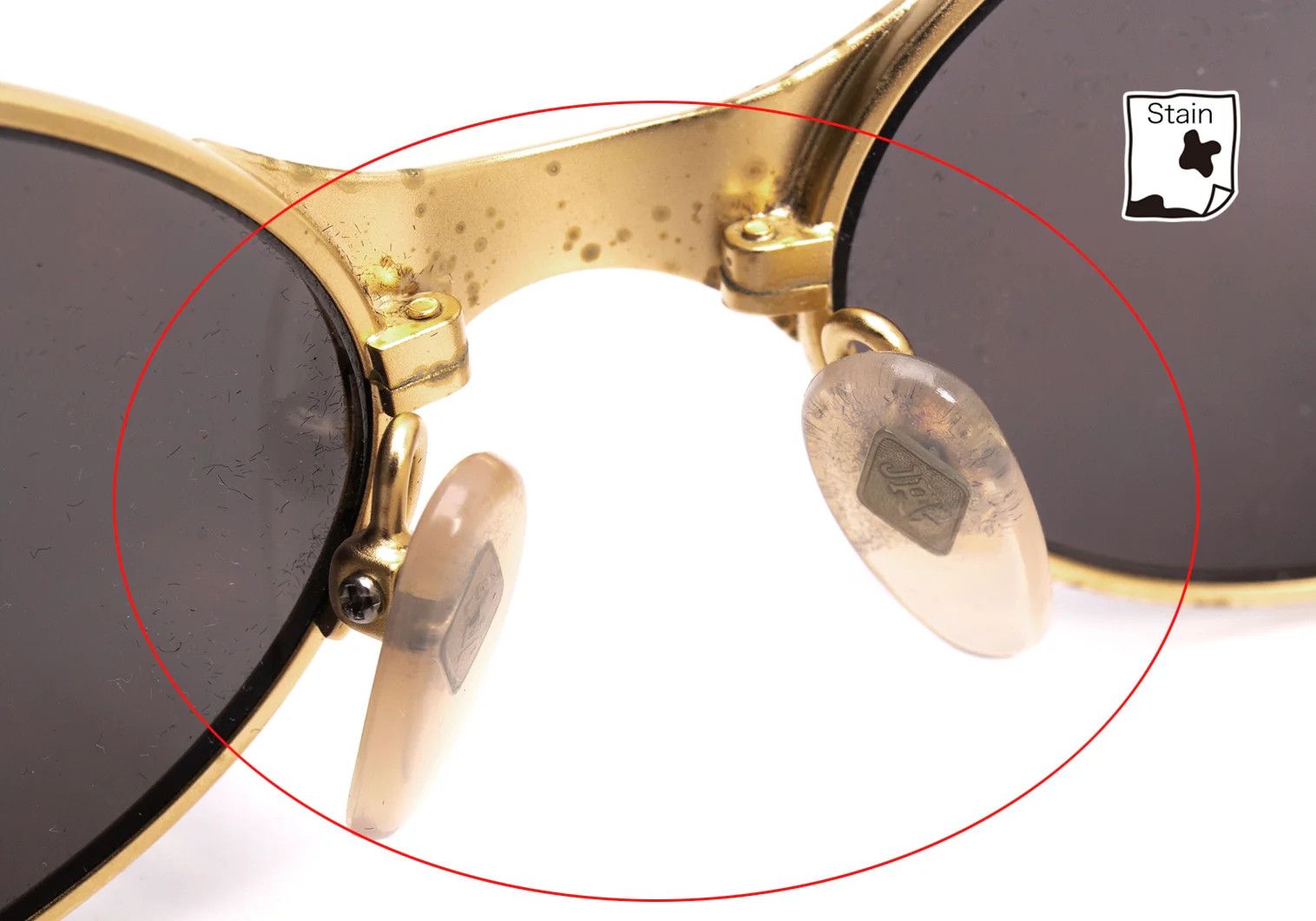 Jean Paul Gaultier Color Frame Sunglasses in Gold Green Size ONE SIZE - 7 Thumbnail