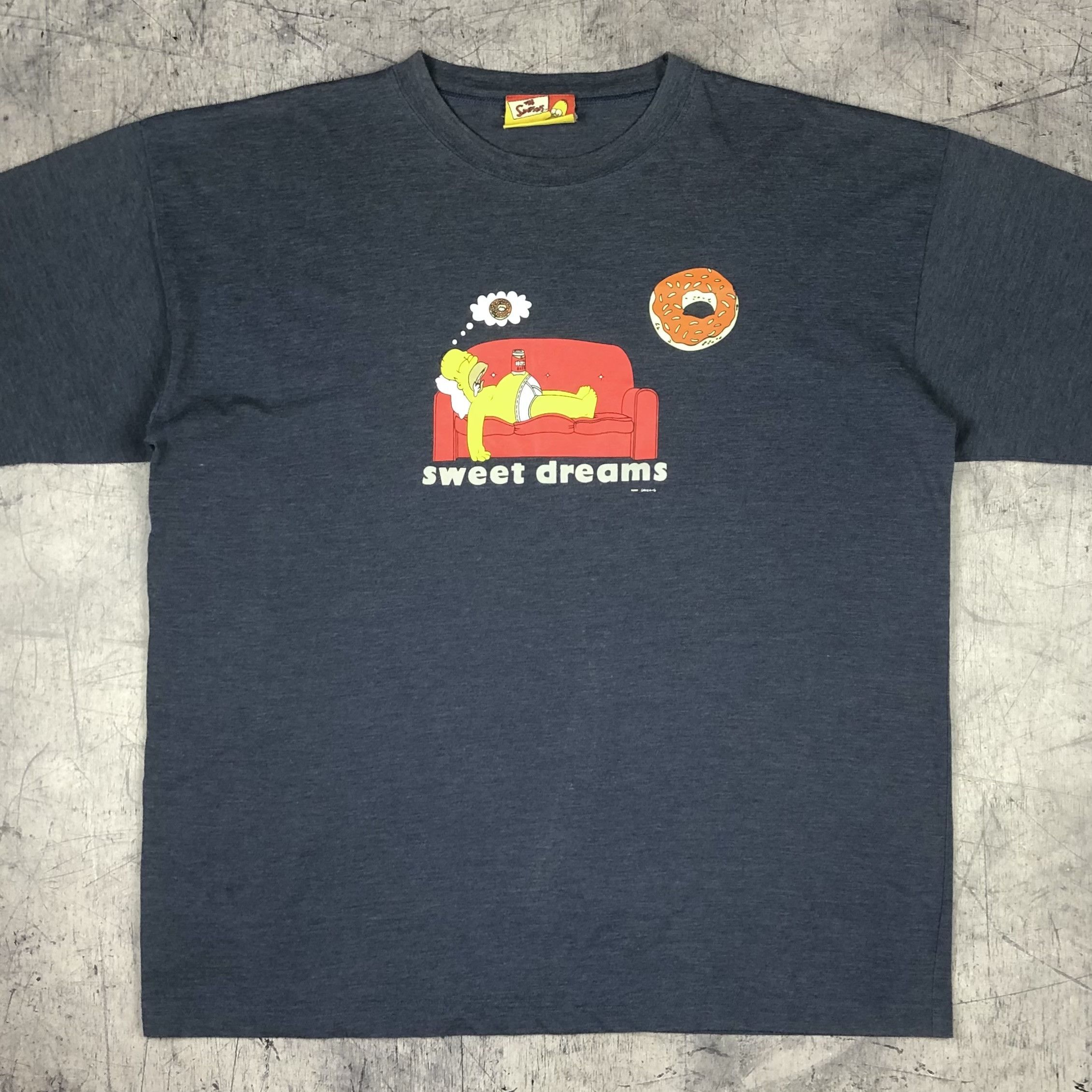 The Simpsons The Simpsons 2002 Sweet Dreams Duff Beer Donuts Tee Size US L / EU 52-54 / 3 - 1 Thumbnail