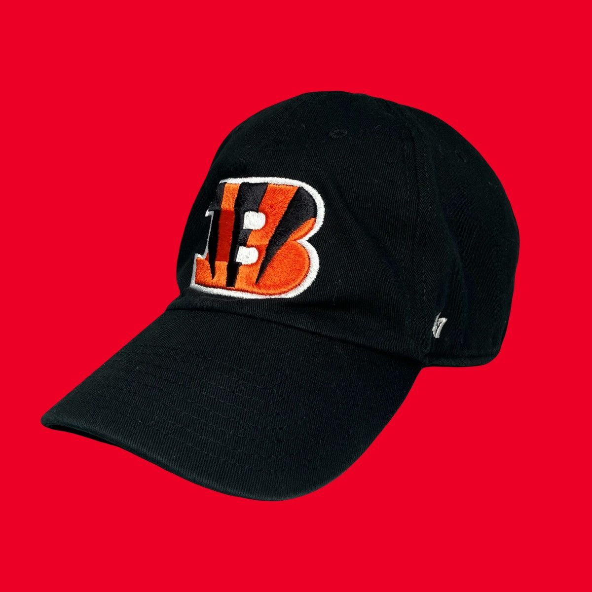 47 × NFL 47 Brand Clean Up Cincinnati Bengals Dad Hat OSFA Size ONE SIZE - 1 Thumbnail