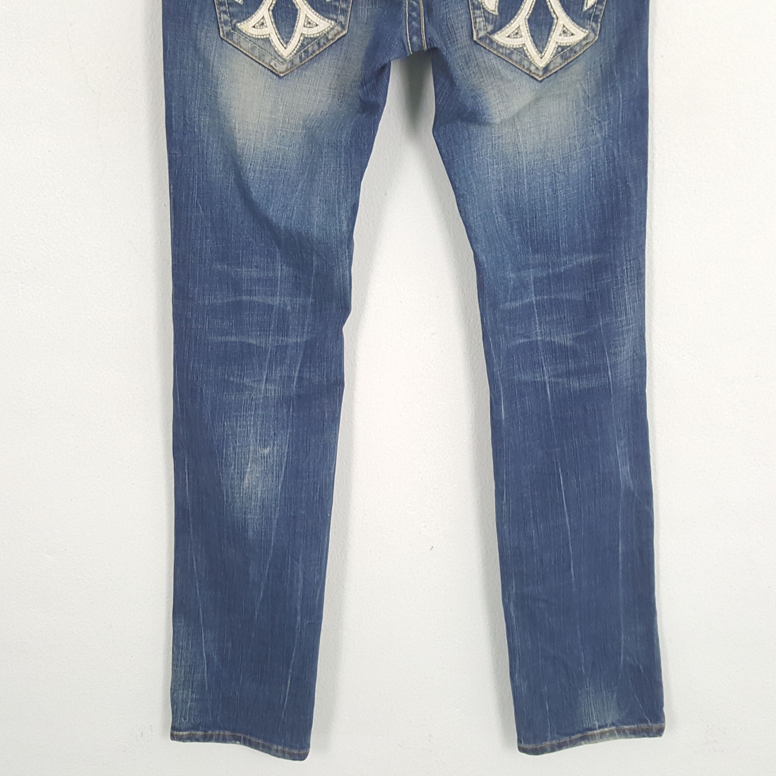 Vintage RED PEPPER Fashion Streetwear Style Jeans Size US 32 / EU 48 - 3 Thumbnail