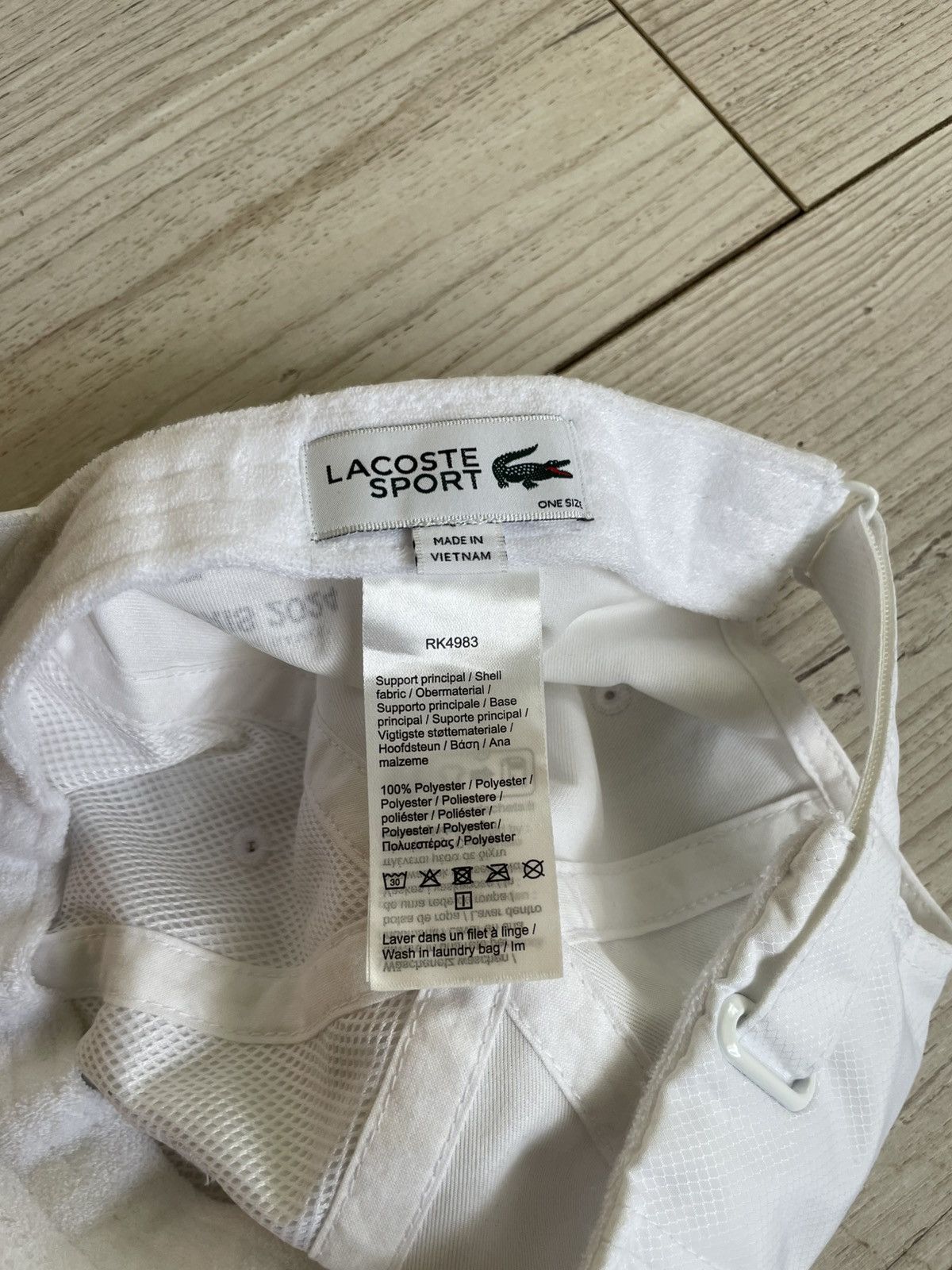 Lacoste Lacoste Olympic Games Paris 2024 Hat Size ONE SIZE - 9 Thumbnail