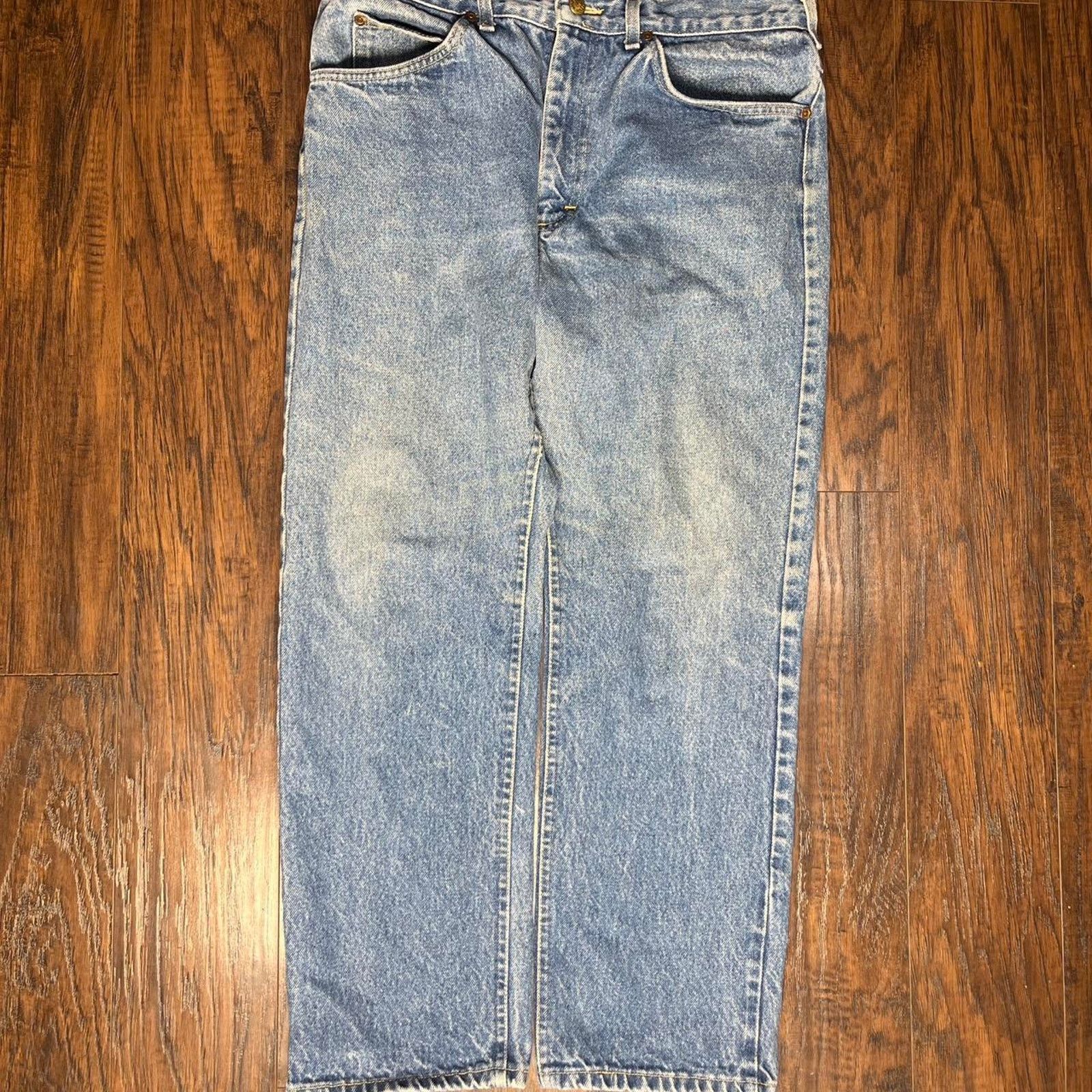 Lee Vintage blue denim lee jeans Size US 36 / EU 52 - 2 Thumbnail