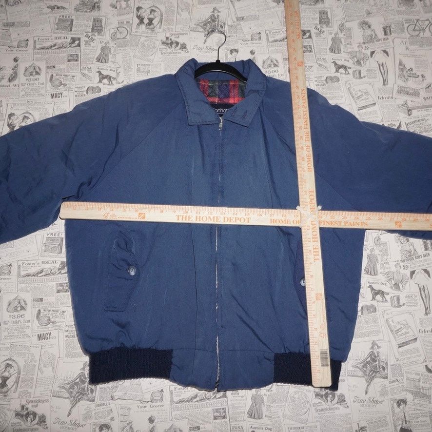 Manhattan Portage XL - Vintage Y2K manhattan zip fade blanket line 90s jacket Size US XL / EU 56 / 4 - 4 Thumbnail
