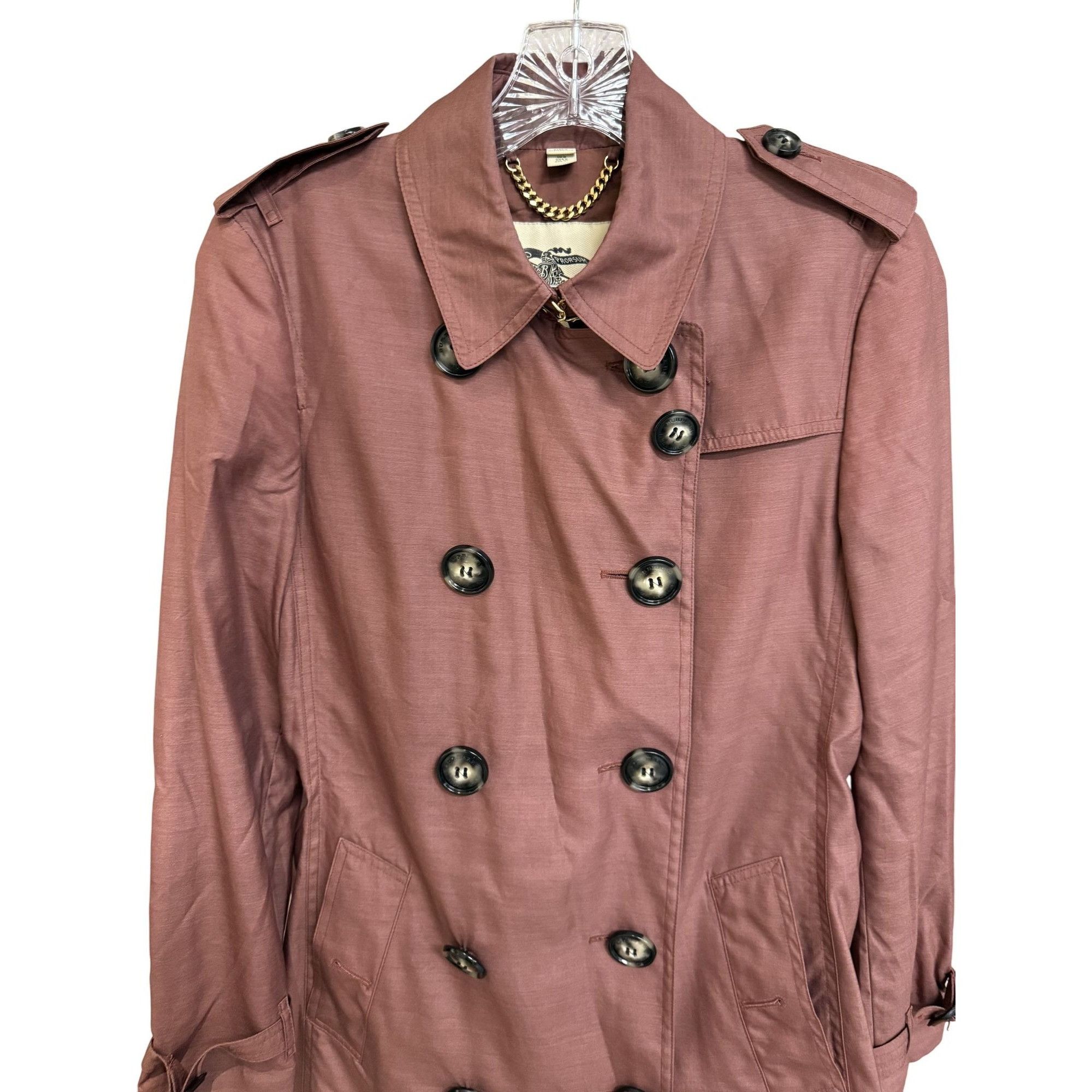 Burberry Burberry Womens Double-Breasted Trench Coat Size 6/UK 8 ITA Size M / US 6-8 / IT 42-44 - 8 Thumbnail