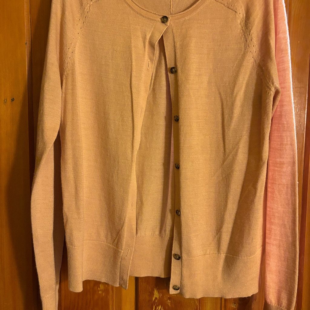 Loft Loft Pink Button down Cardigan Size S / US 4 / IT 40 - 1 Thumbnail