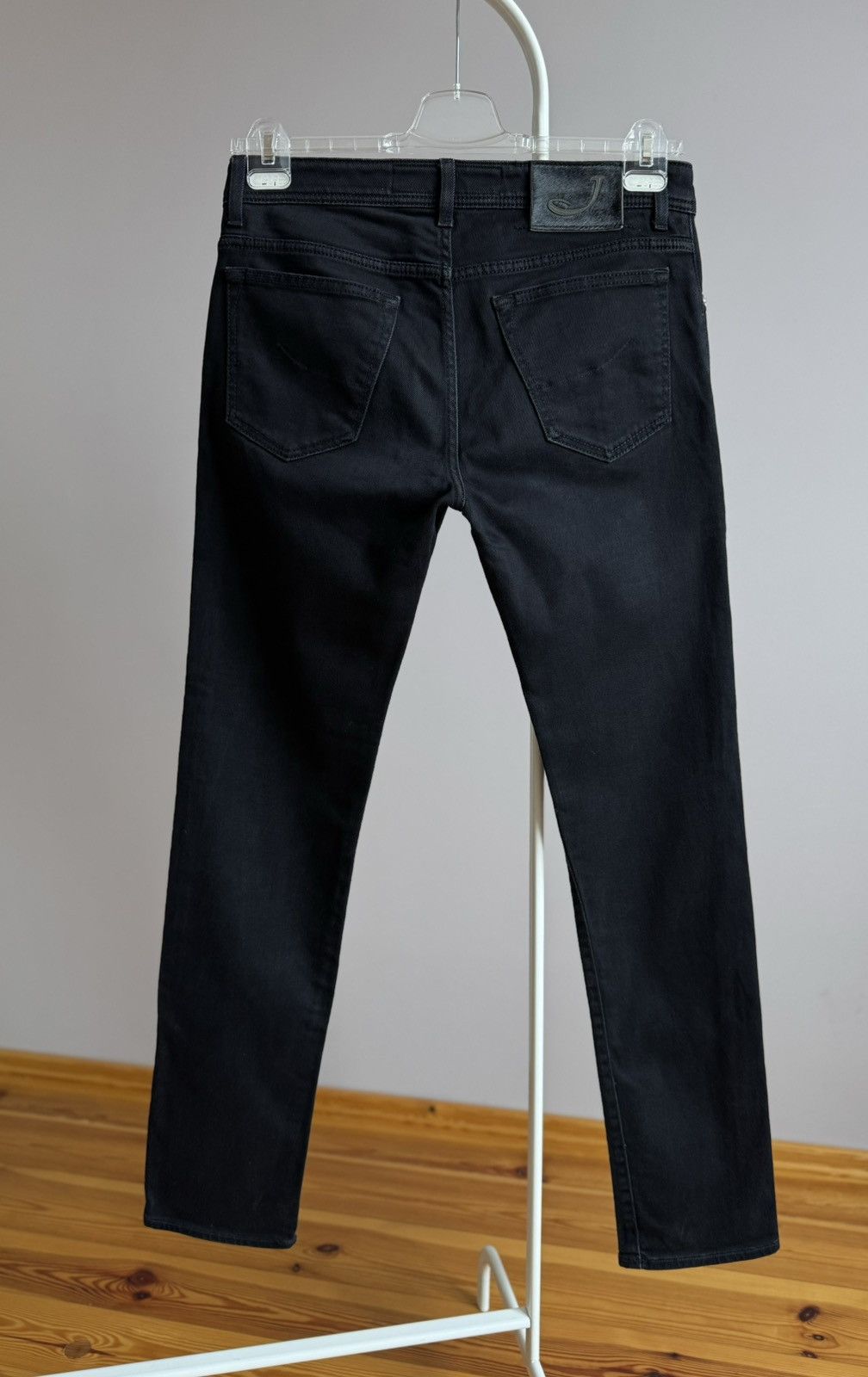 Jacob Cohen Jacob Cohen Black Slim Fit Stretch Jeans Denim Pants 31-33 Size US 33 - 2 Thumbnail