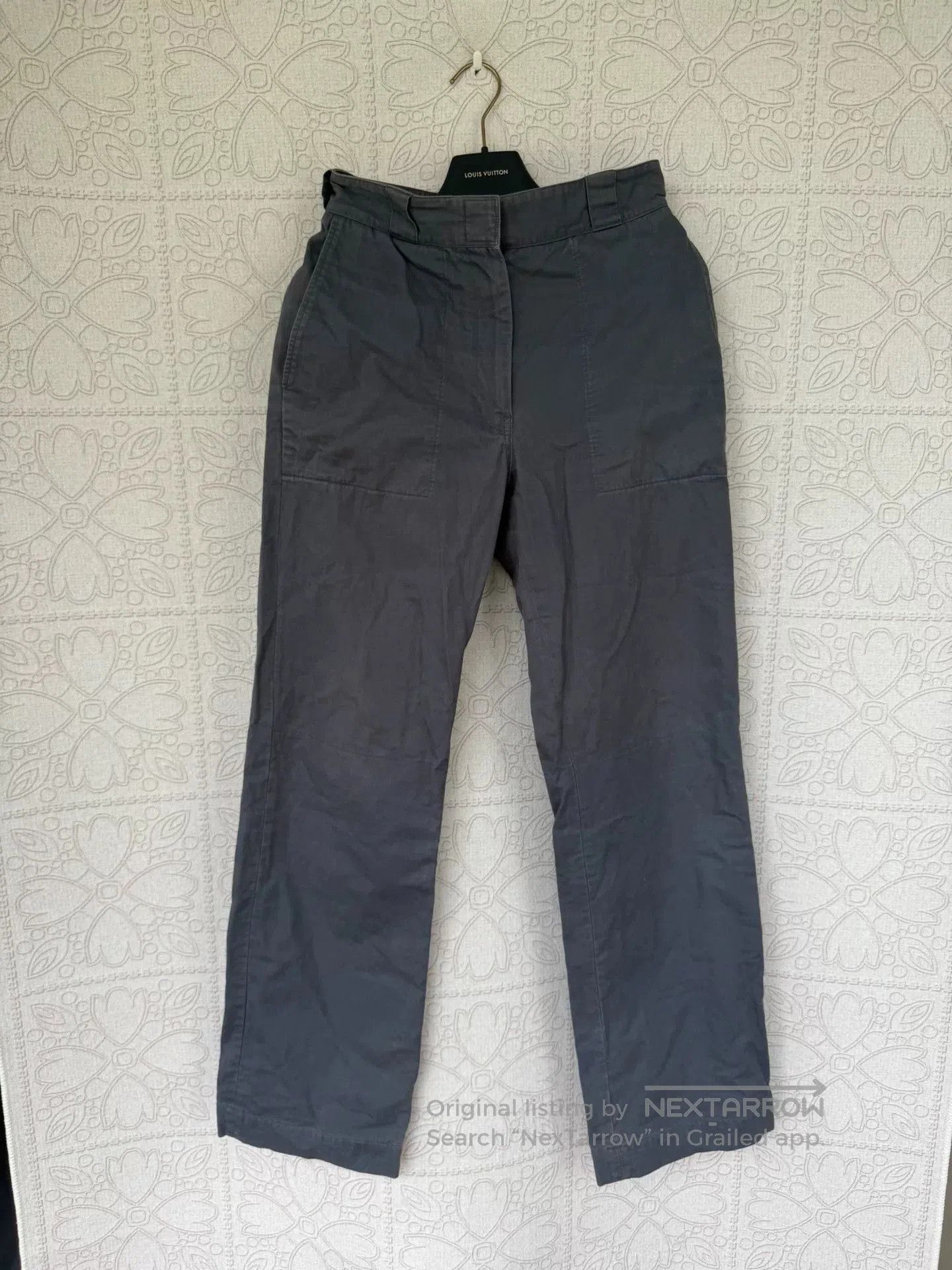 Loewe Loewe Logo Utility Pants in Gray. Size US 38 / EU 54 - 1 Thumbnail