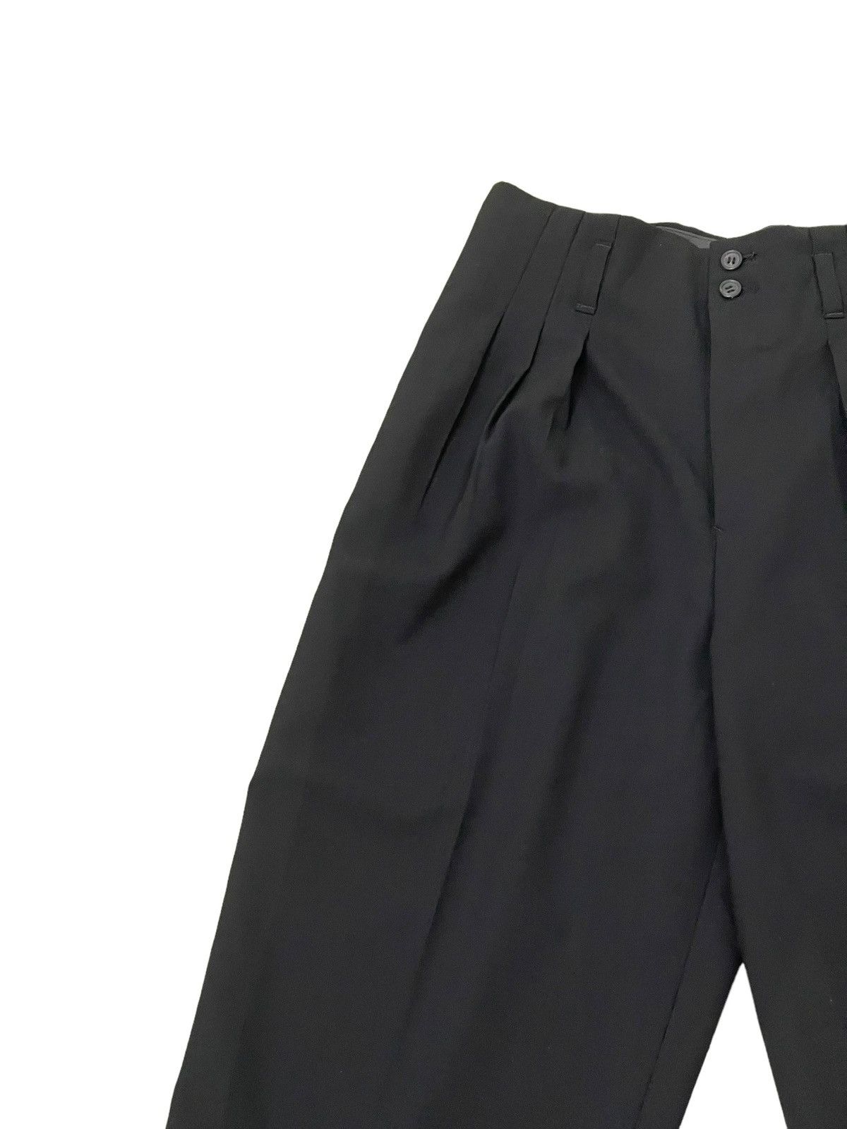 Japanese Brand Wide Wool Trouser Comme Ca Du Mode Balloon 8🟦6 Size US 28 / EU 44 - 7 Thumbnail