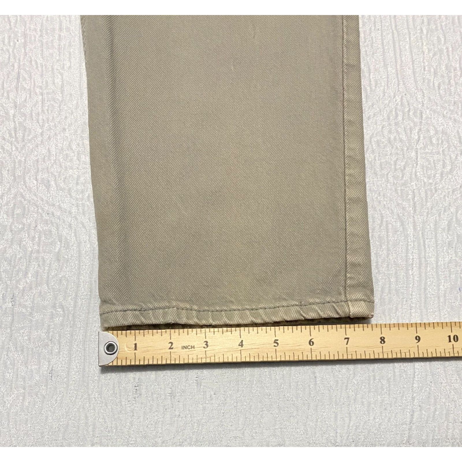 Levi's VINTAGE Levi's 550 Jeans Relaxed Fit Men's 34×31 Denim Beige 5-Pocket USA Straight Size US 34 / EU 50 - 6 Thumbnail