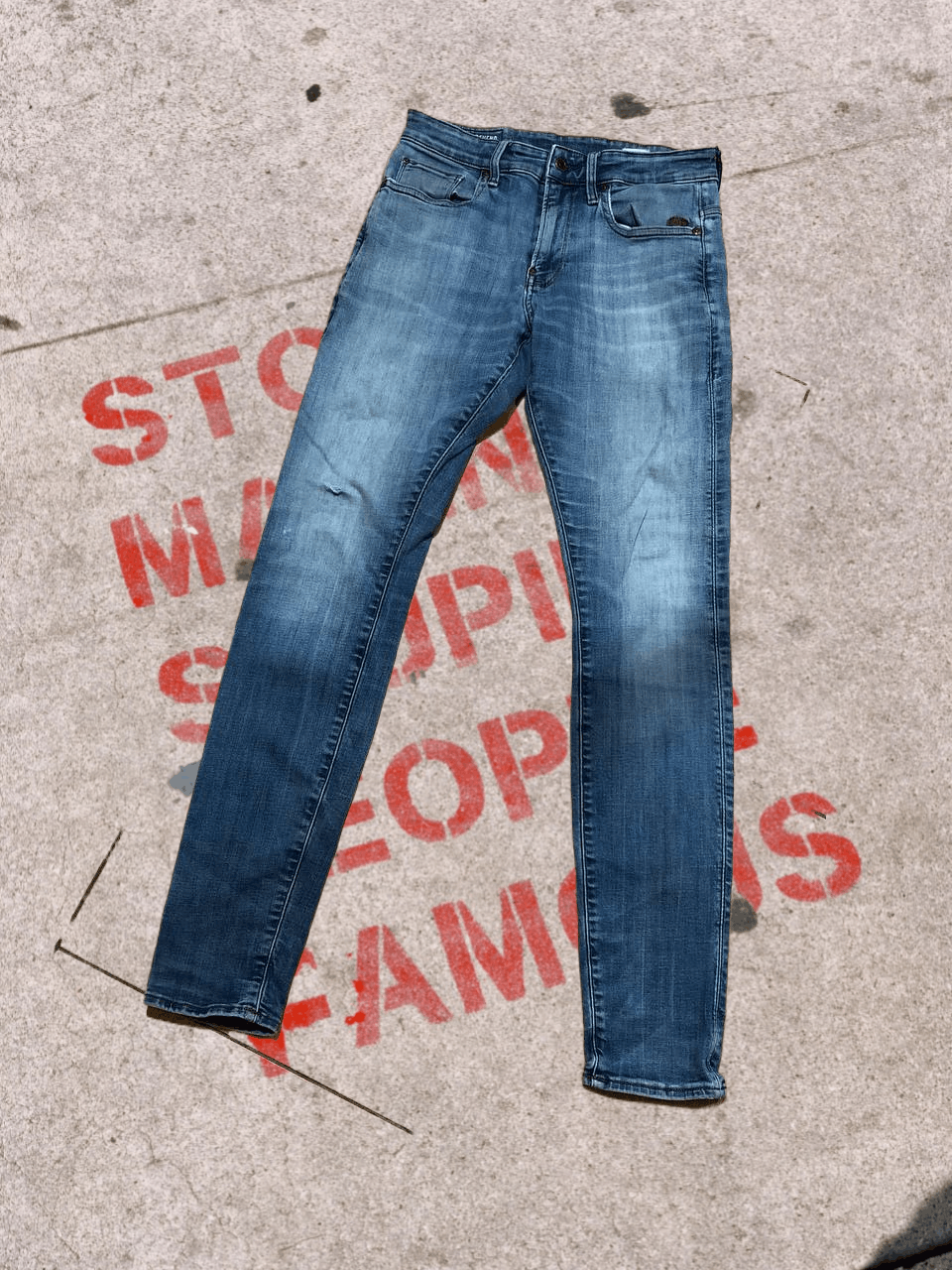 G-Star G STAR SKINNY Men’s Slim Fit Denim Jeans Clean Look Size US 32 / EU 48 - 1 Thumbnail