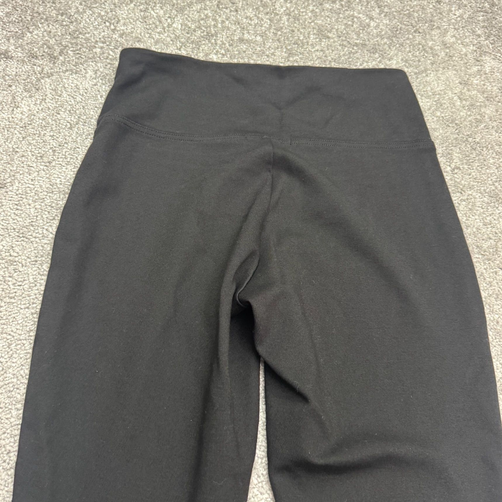 Vintage Three Dots Ponte Crop Ankle Leggings Womens Medium Black High Rise Stretch 26x25 Size 32" / US 10 / IT 46 - 3 Thumbnail