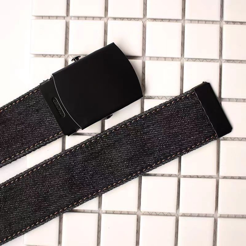 Japanese Brand × Vintage Street Vintage Denim Belt 47in Size ONE SIZE - 2 Thumbnail