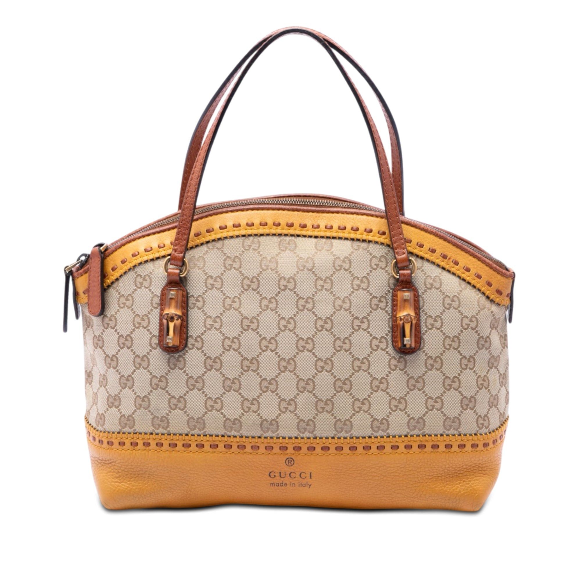 Gucci GG Canvas Laidback Crafty Handbag Size ONE SIZE - 1 Thumbnail