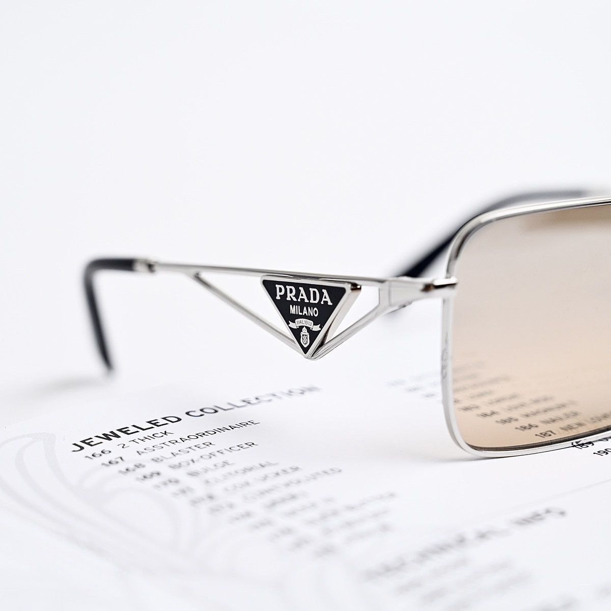 Prada PRADA 0PR A52S SUNGLASSES Size ONE SIZE - 7 Thumbnail