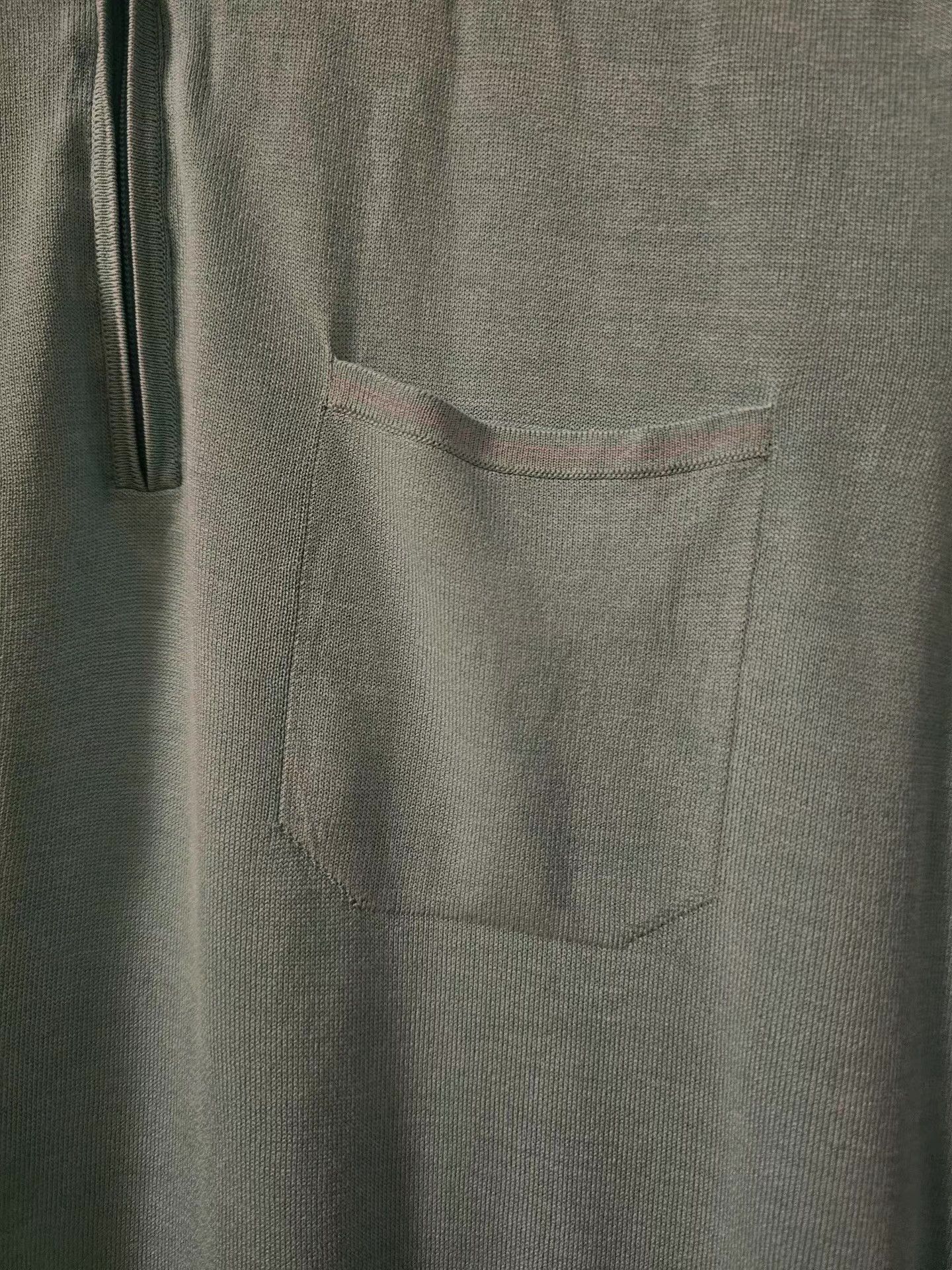 Zilli ZILLI Men's Short Sleeve Polo Shirt, Size US M / EU 48-50 / 2 - 5 Thumbnail