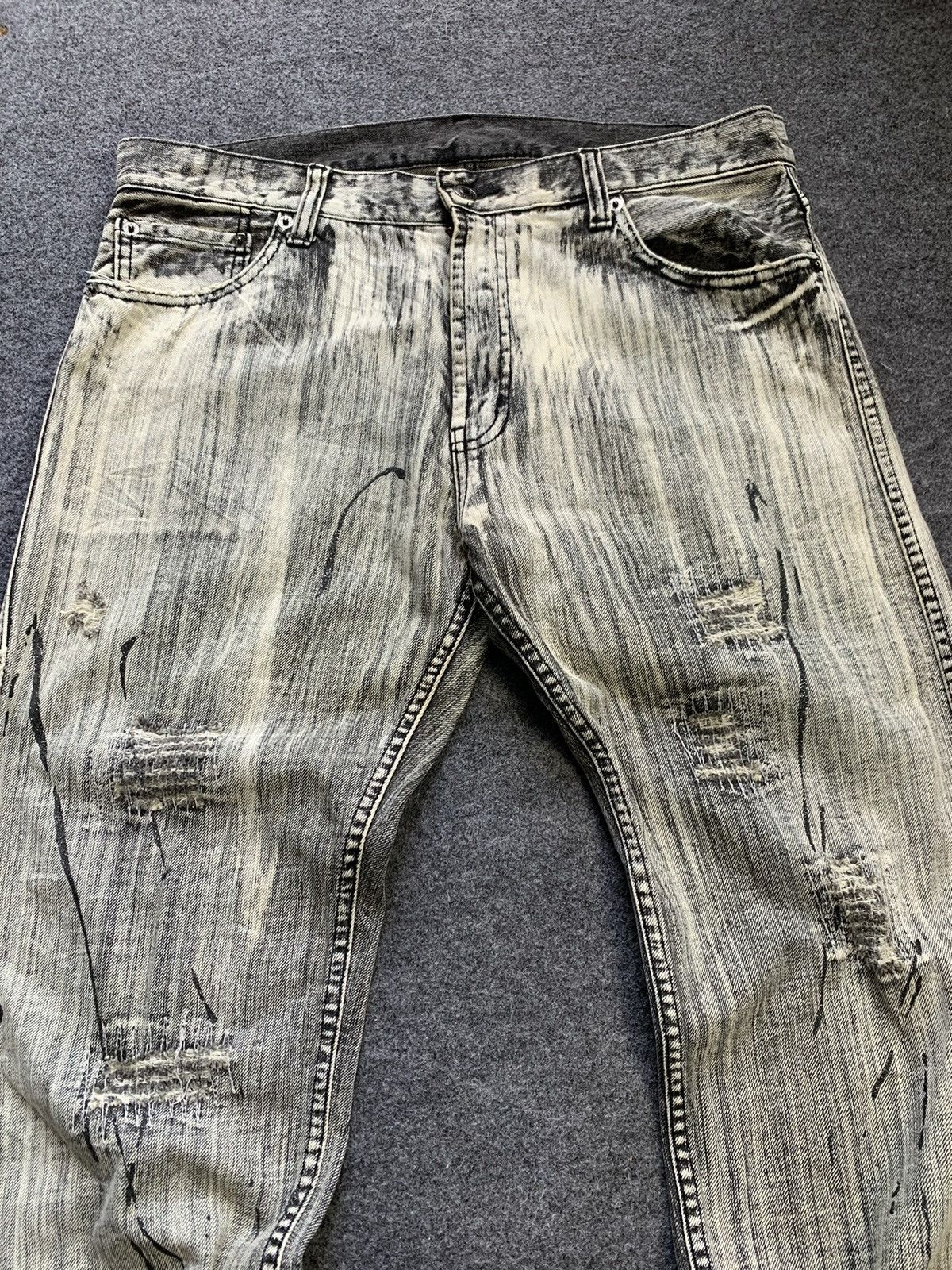 Japanese Brand × Jean Flare laces up japanese brand pant Size US 34 / EU 50 - 5 Thumbnail
