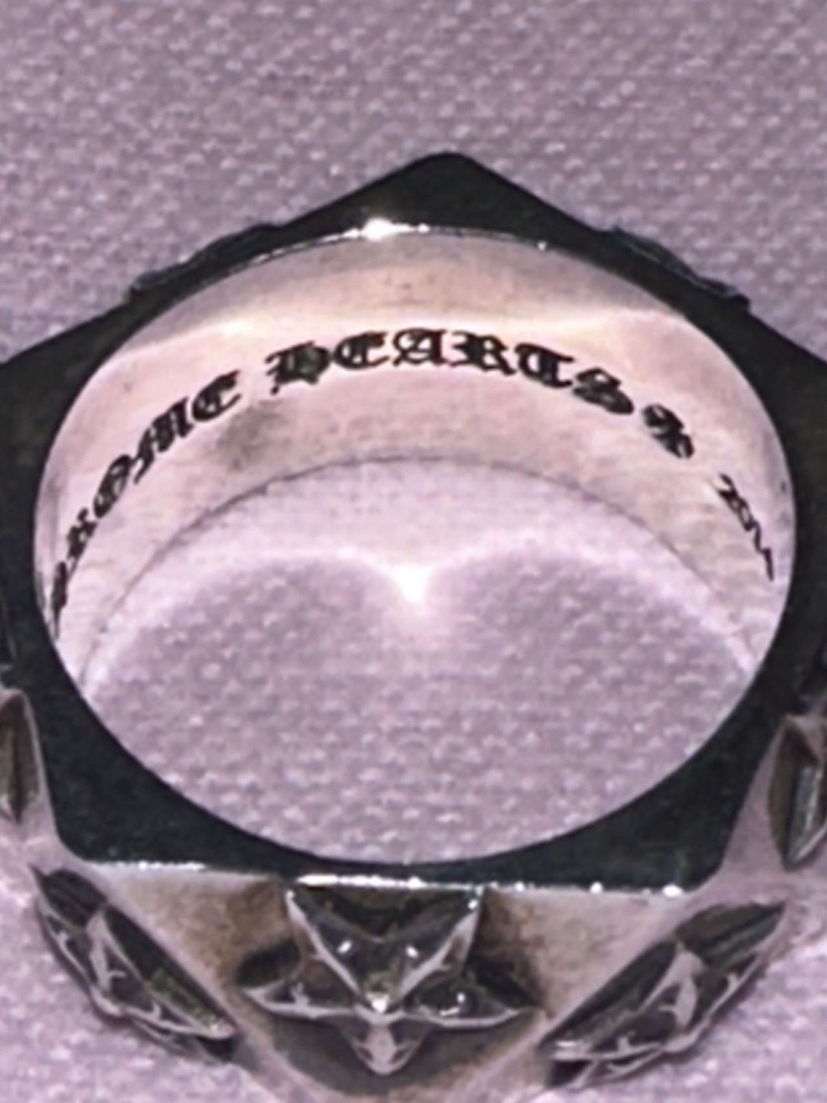 Chrome Hearts Chrome Hearts Men’s Pentagon Star Silver Ring Size 10 Size ONE SIZE - 8 Thumbnail