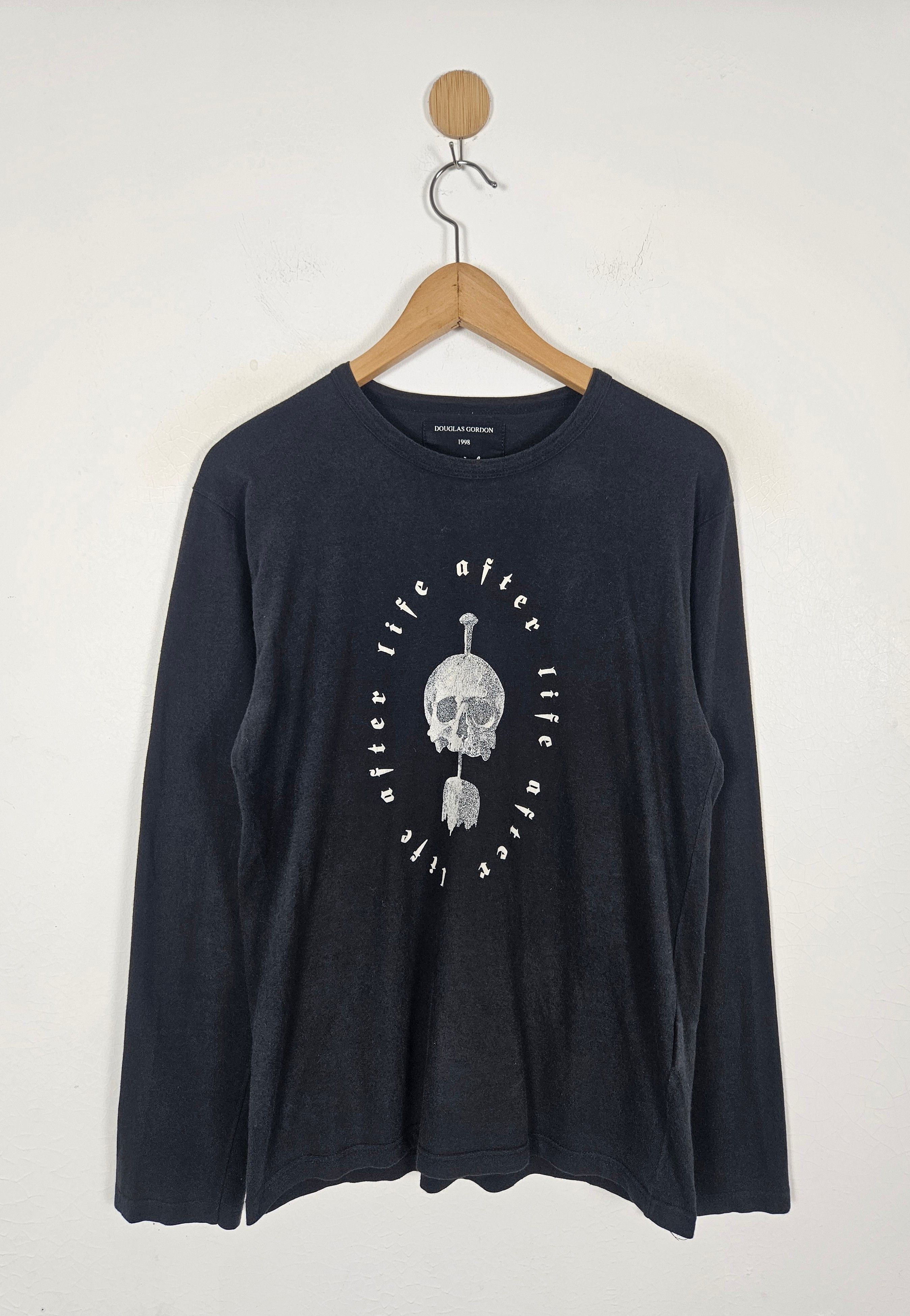 agnes b. Agnes B Douglas Gordon 1998 afer life Tee shirt Size US M / EU 48-50 / 2 - 1 Thumbnail