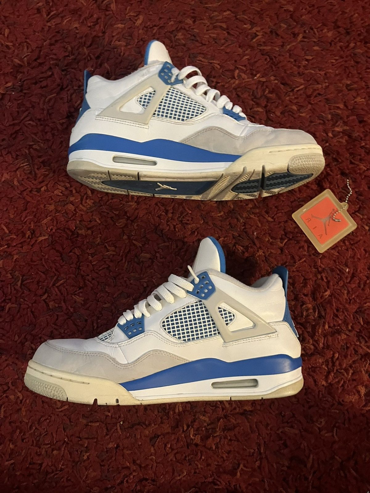 Jordan Brand Air Jordan 4 Military Blue 2012 Size 10M (READ DESCRIPTION) Size US 10 / EU 43 - 7 Thumbnail