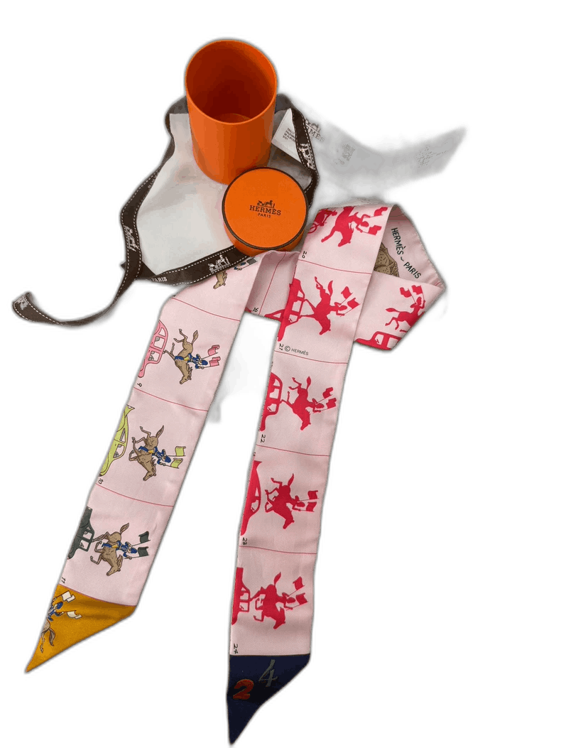 Hermes Hermes Twilly Scarf with Box and Tags Size ONE SIZE - 1 Thumbnail
